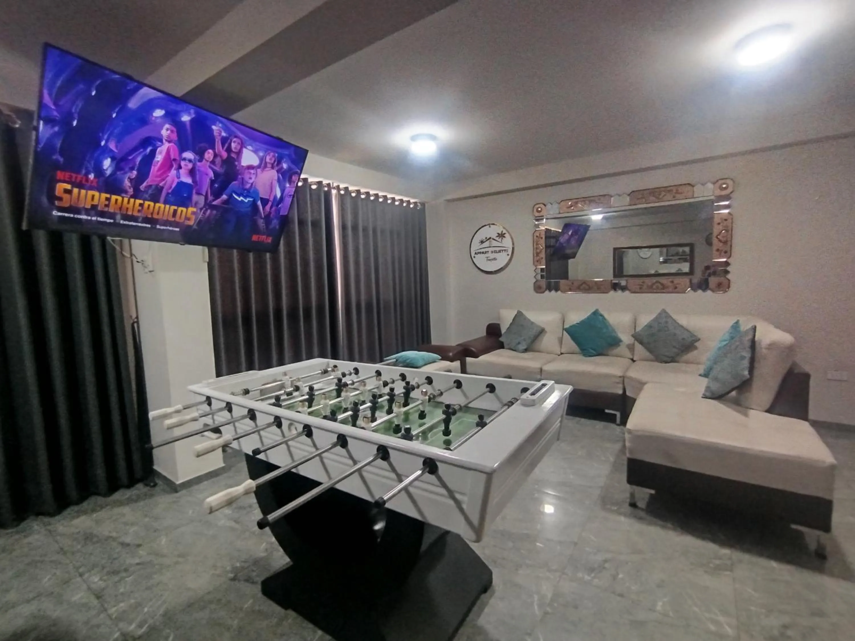 Living room in Apartamentos "APPART D'ELIETTE"