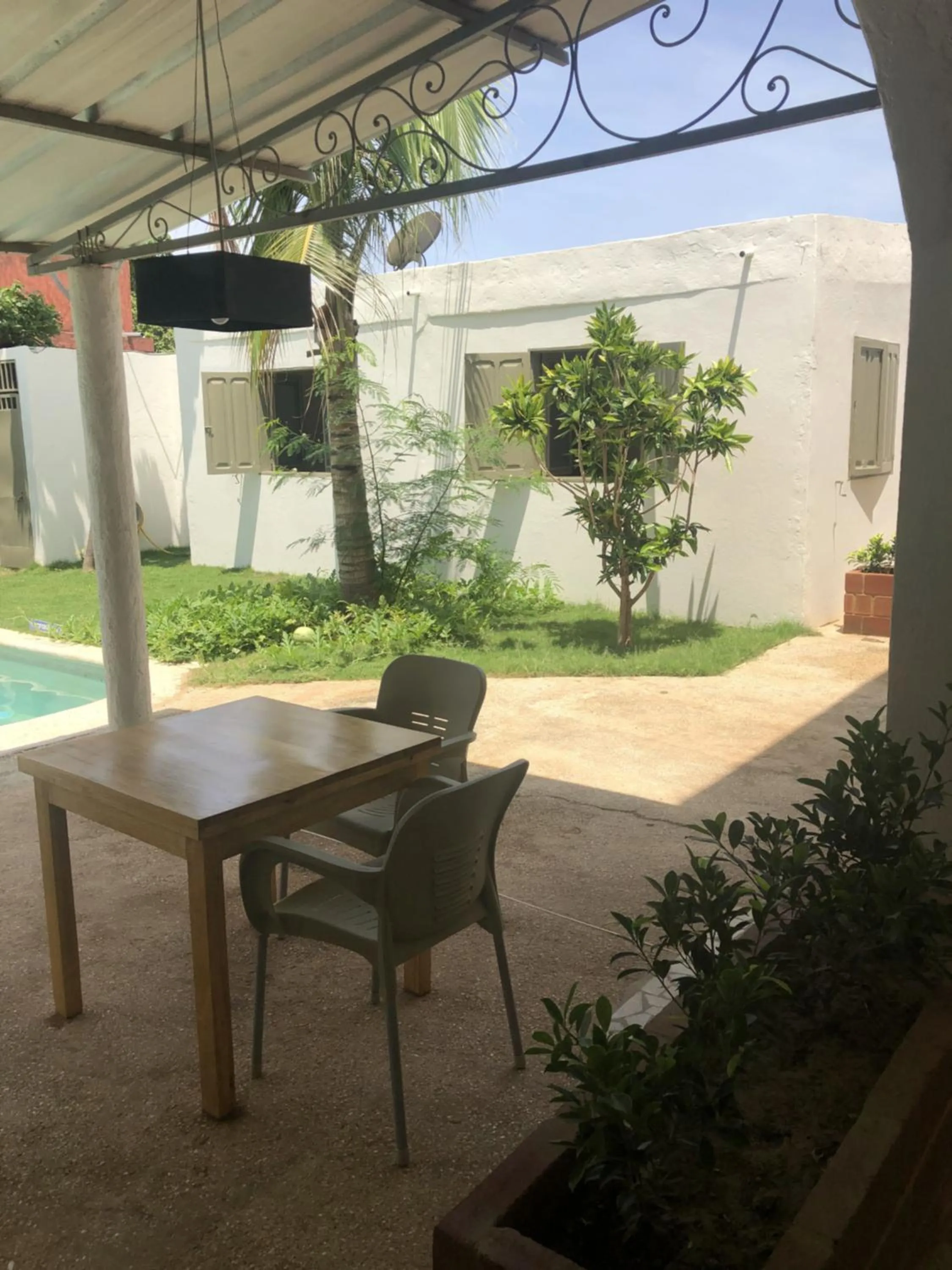 Garden in le HBR de Saly