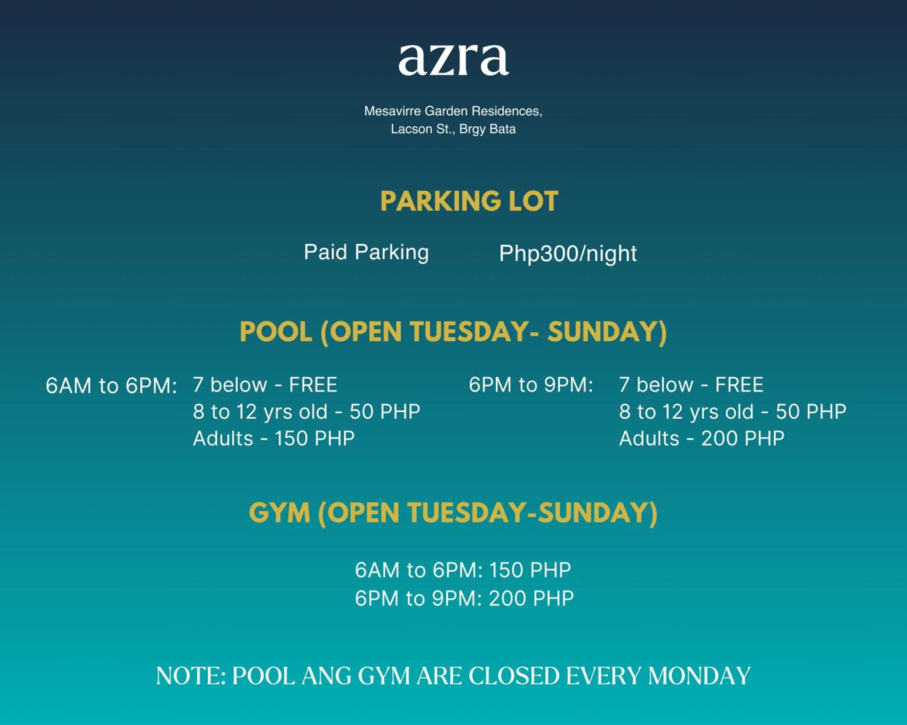AZRA Bacolod at Mesavirre Garden Residences
