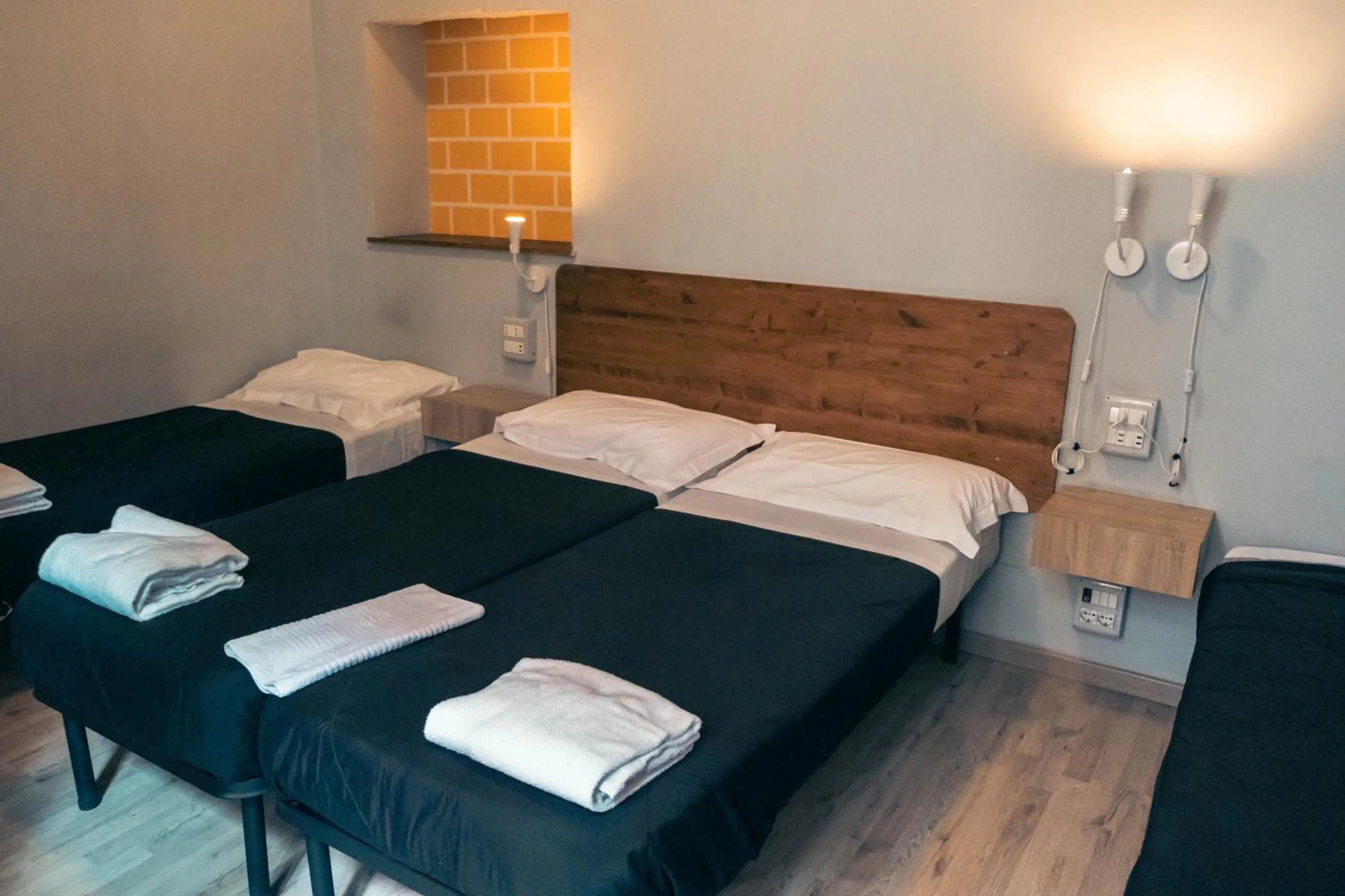 Bed in Hotel Big Bang