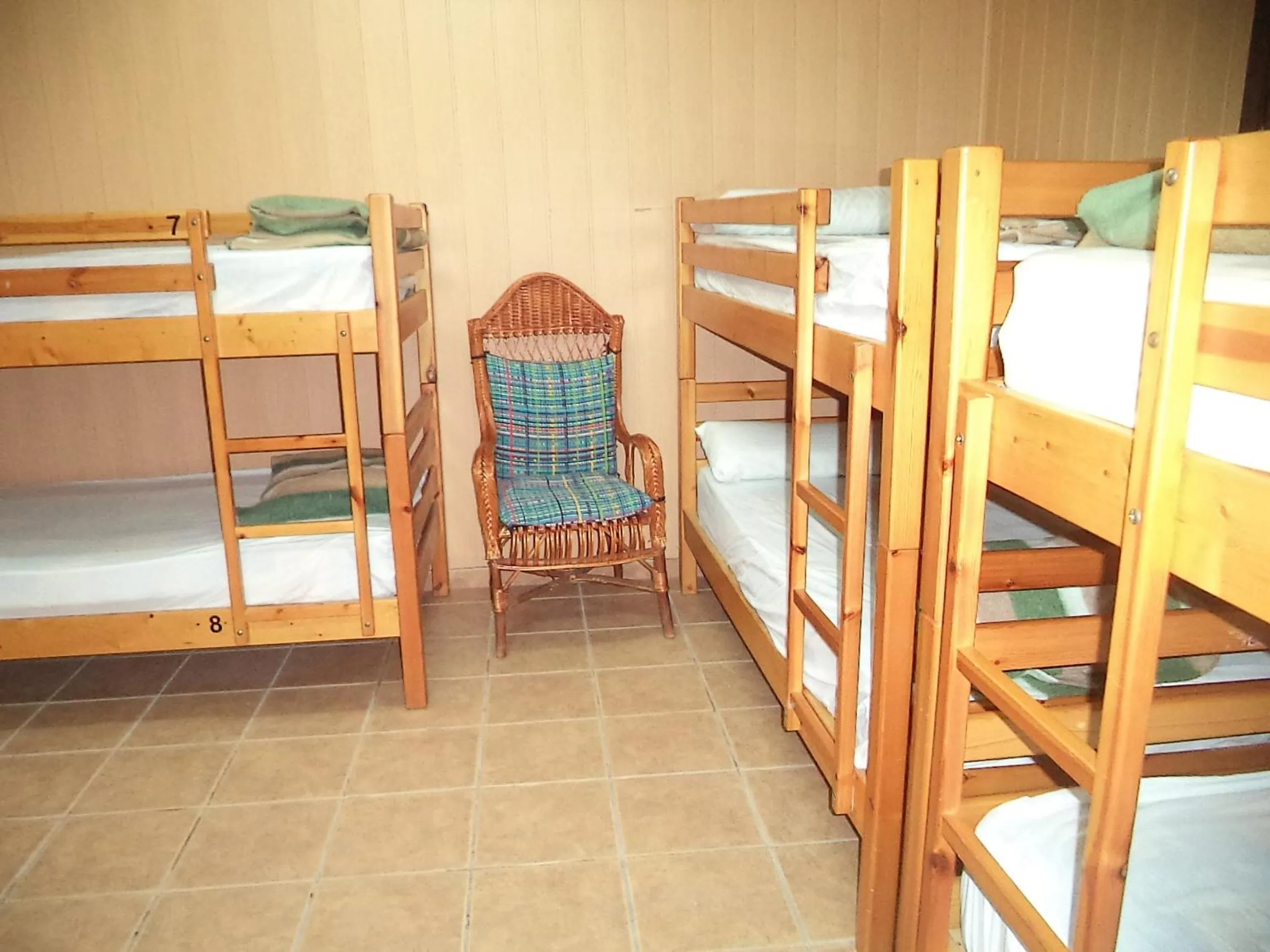 Bed in Albergue de Peregrinos A Santiago