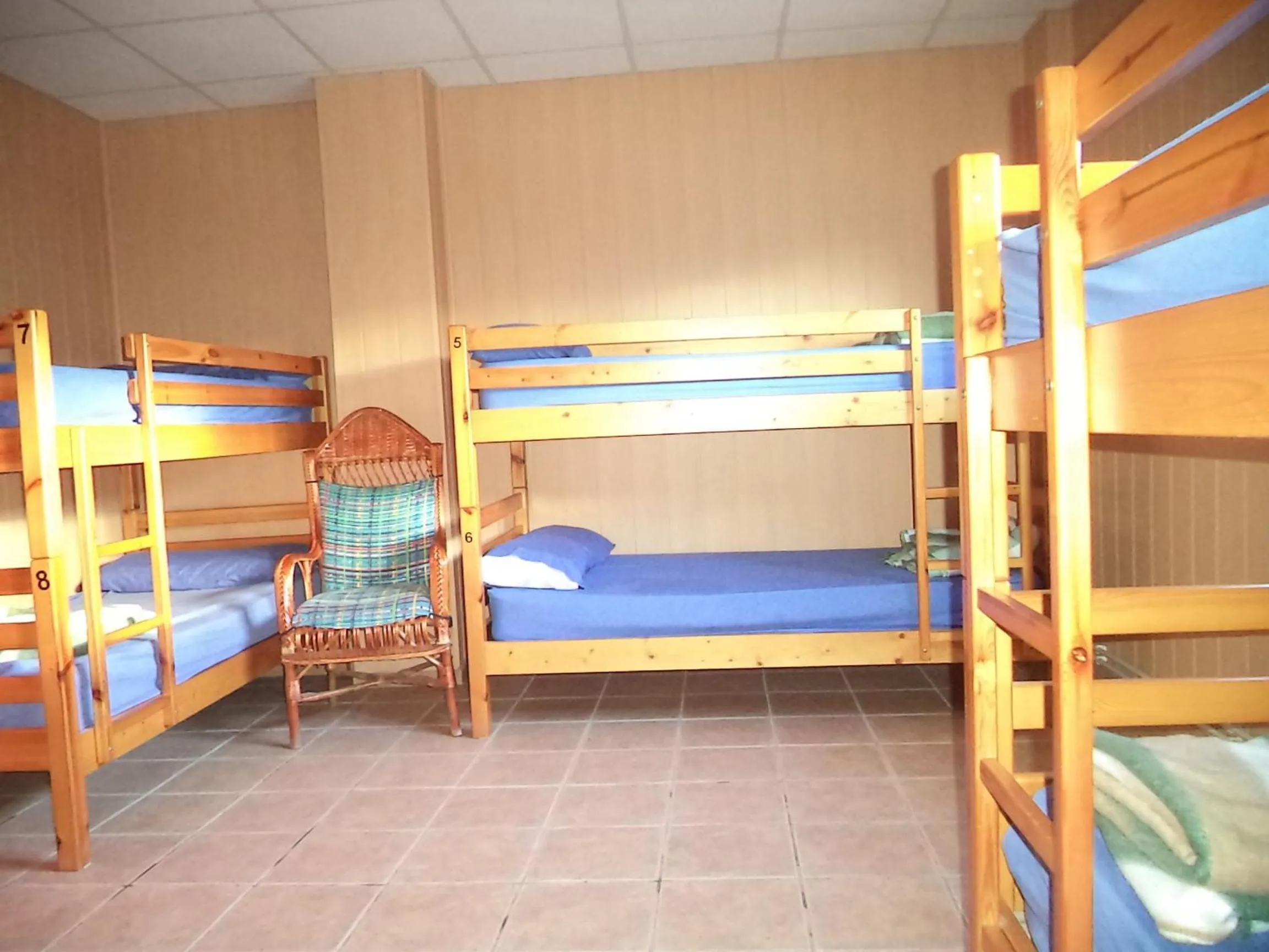 bunk bed, Bed in Albergue de Peregrinos A Santiago