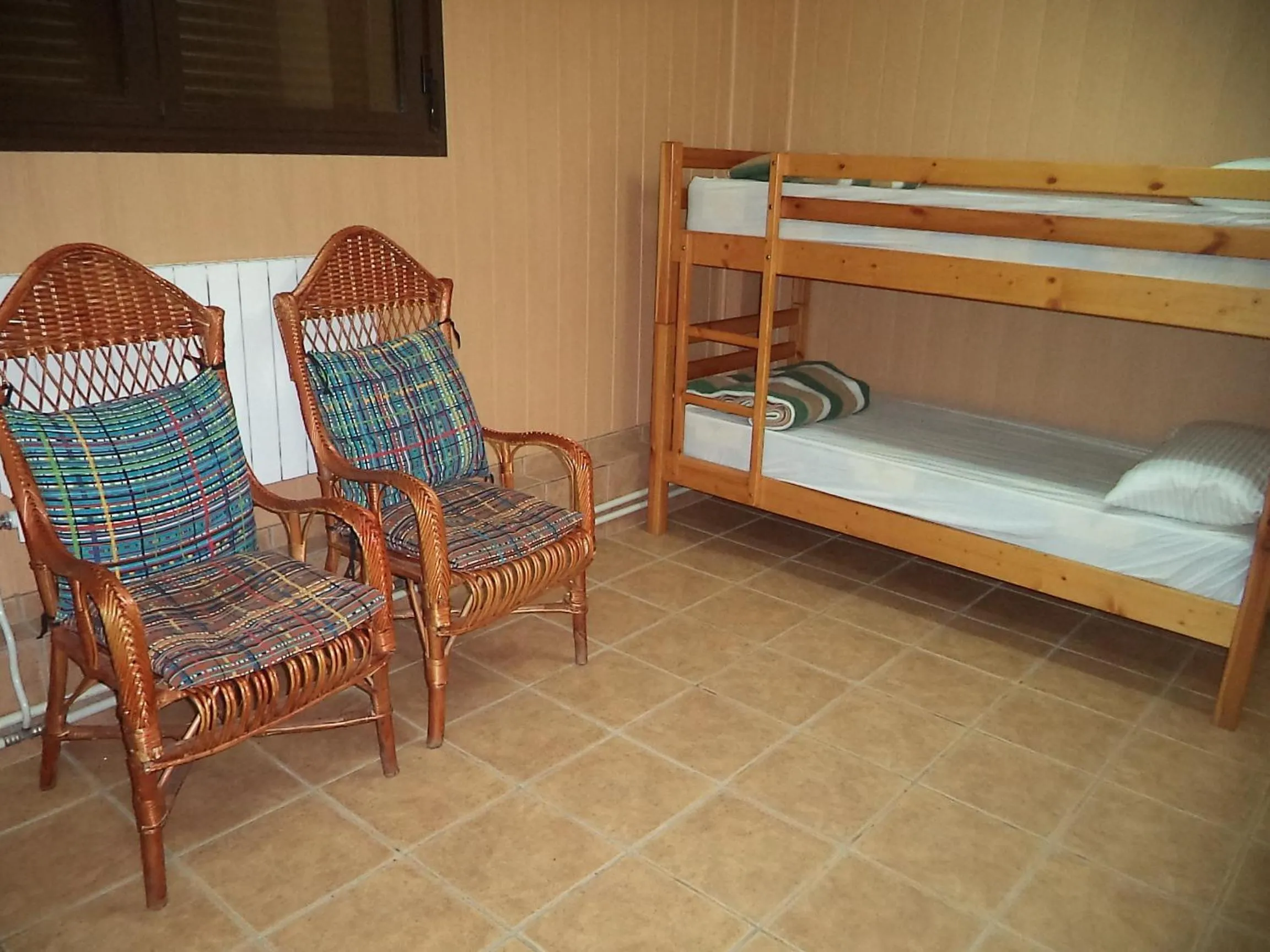 Bed in Albergue de Peregrinos A Santiago