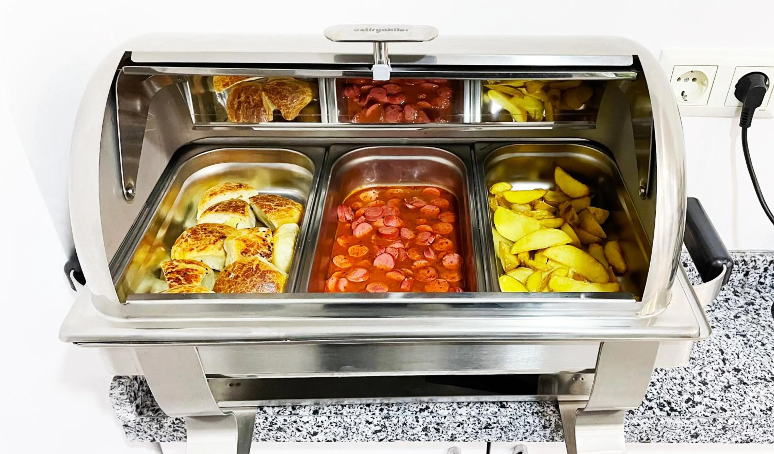 Buffet breakfast in HOME QUALITY HOTEL