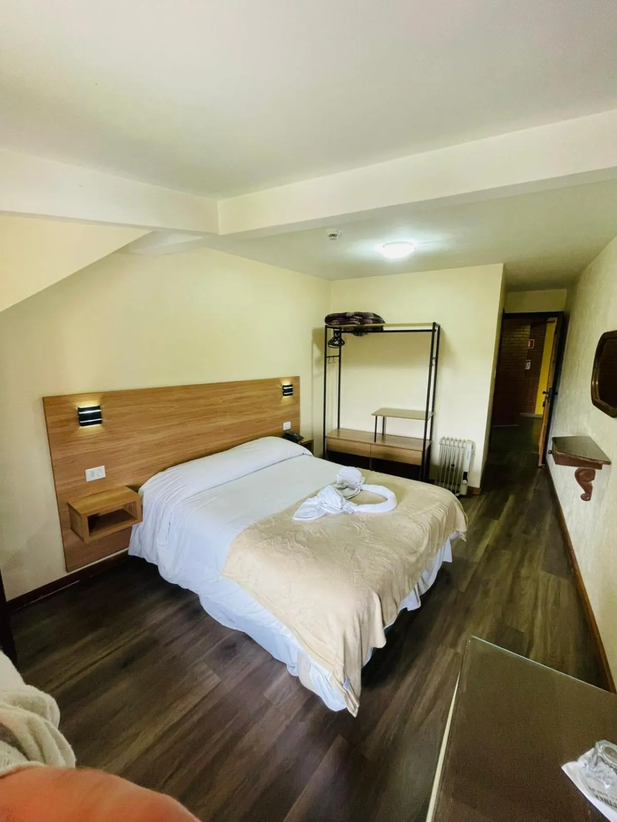 Bed in Hotel Garnier