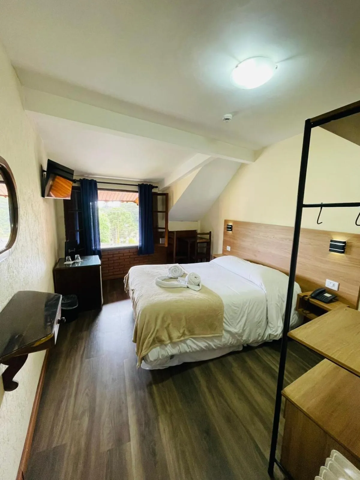 Bed in Hotel Garnier