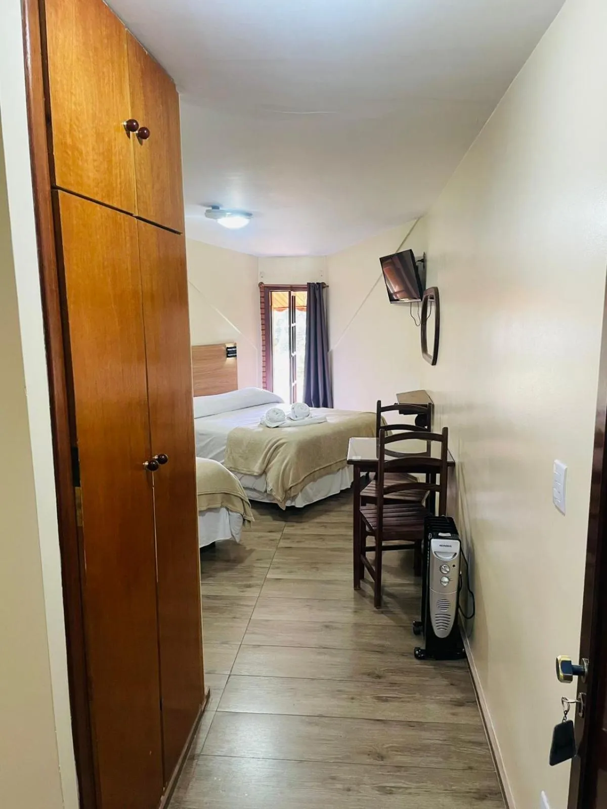 Bed in Hotel Garnier