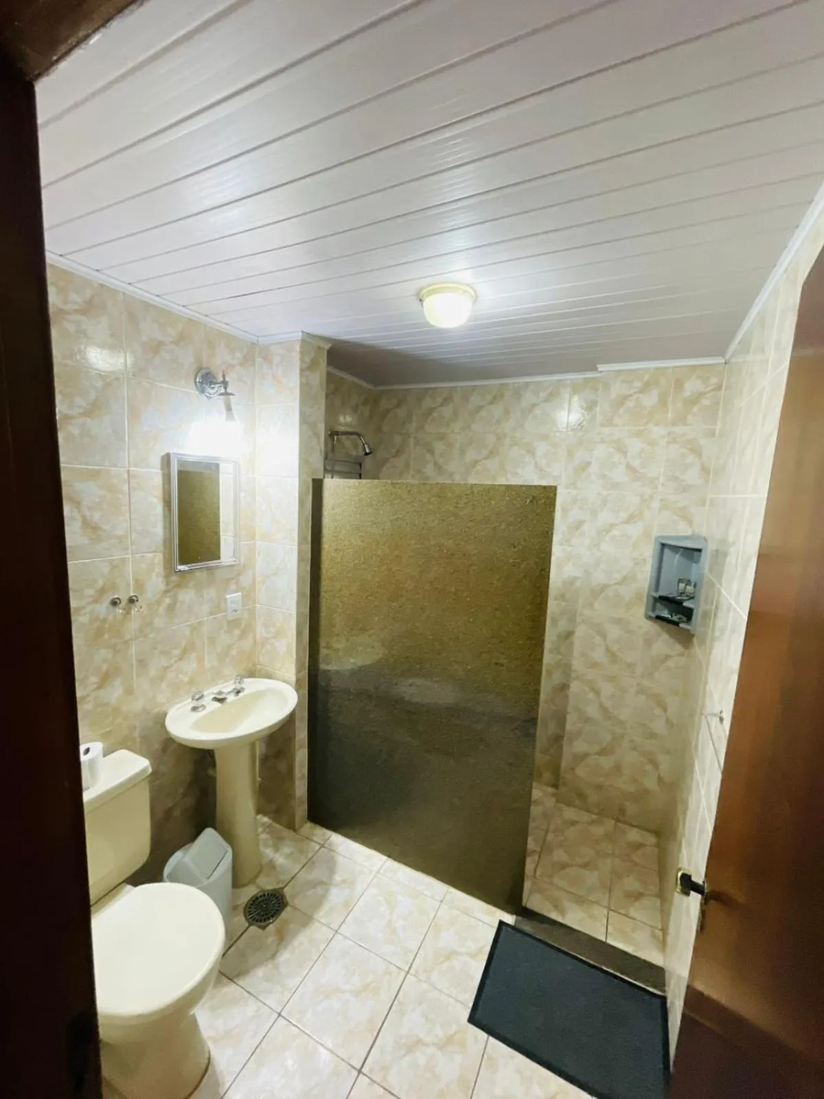 Shower in Hotel Garnier