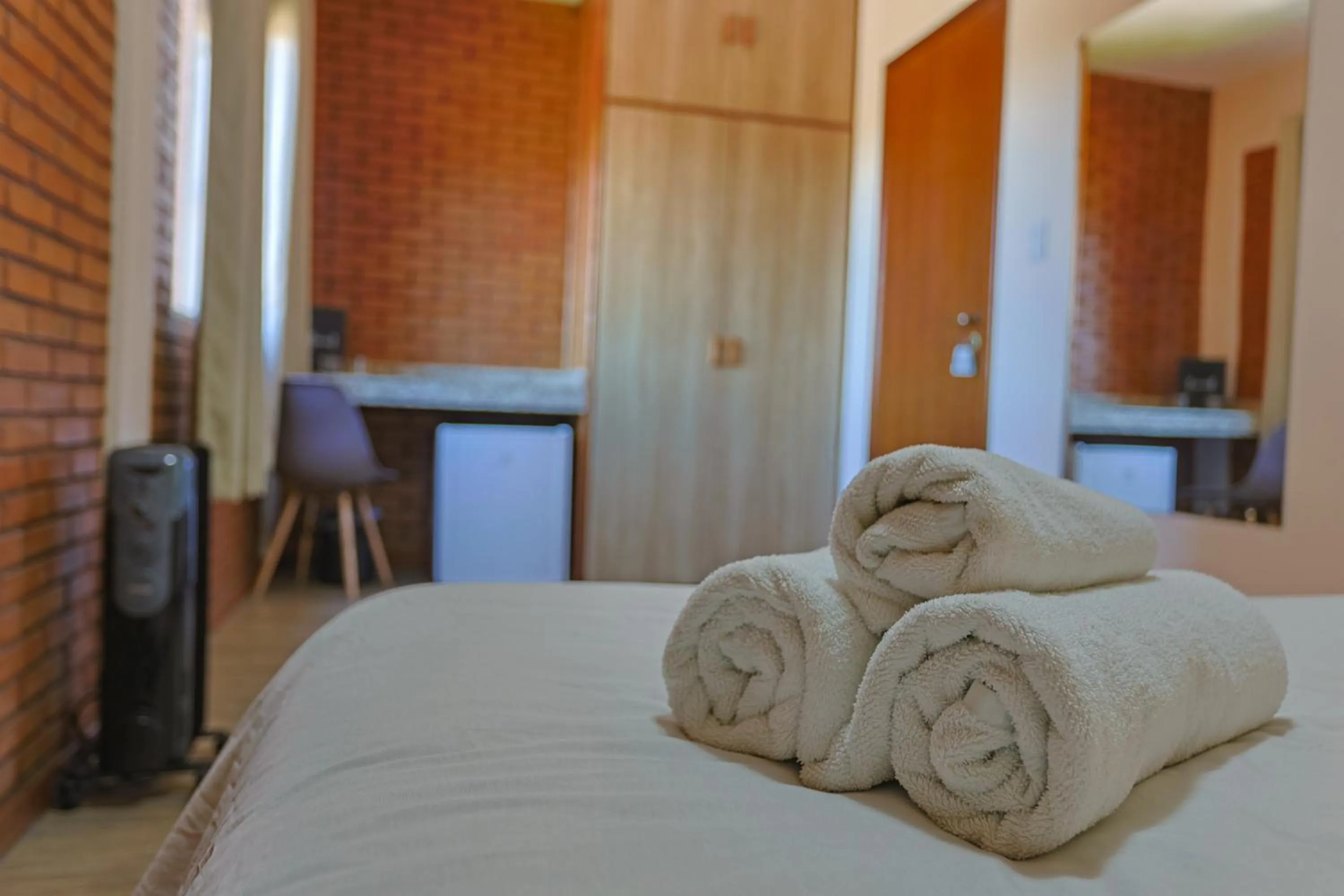 Bed in Hotel Garnier