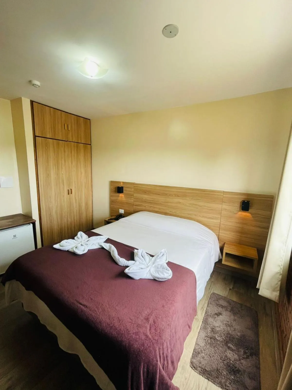 Bed in Hotel Garnier