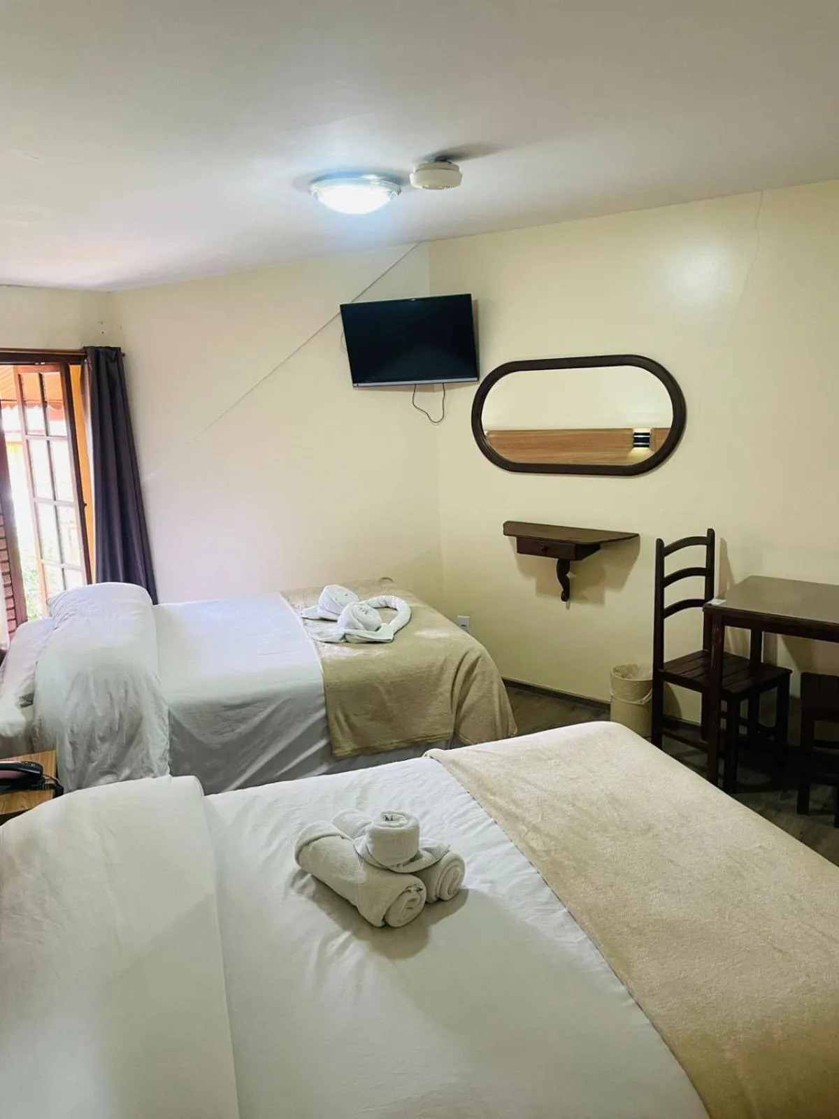 Bed in Hotel Garnier