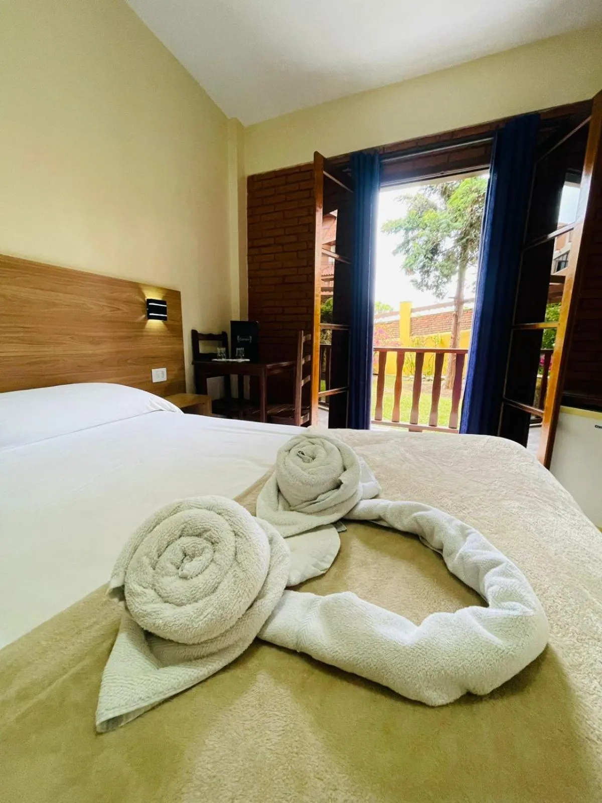 Bed in Hotel Garnier