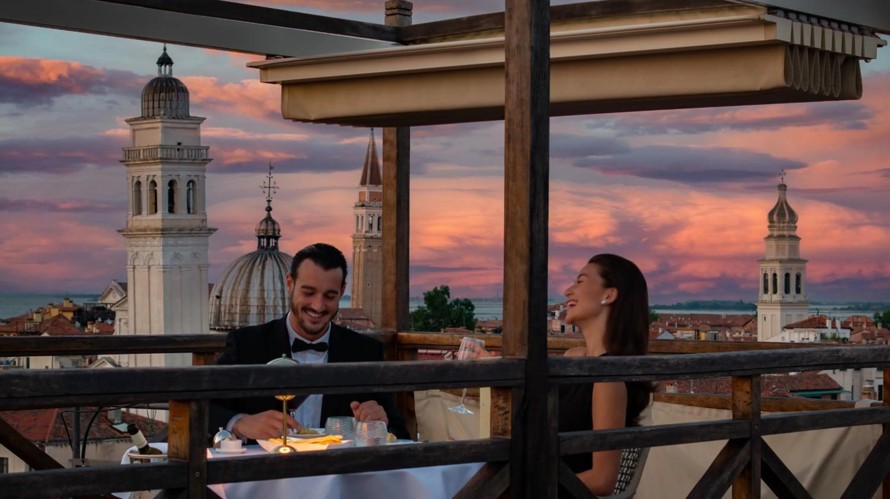 Natural landscape in Londra Palace Venezia