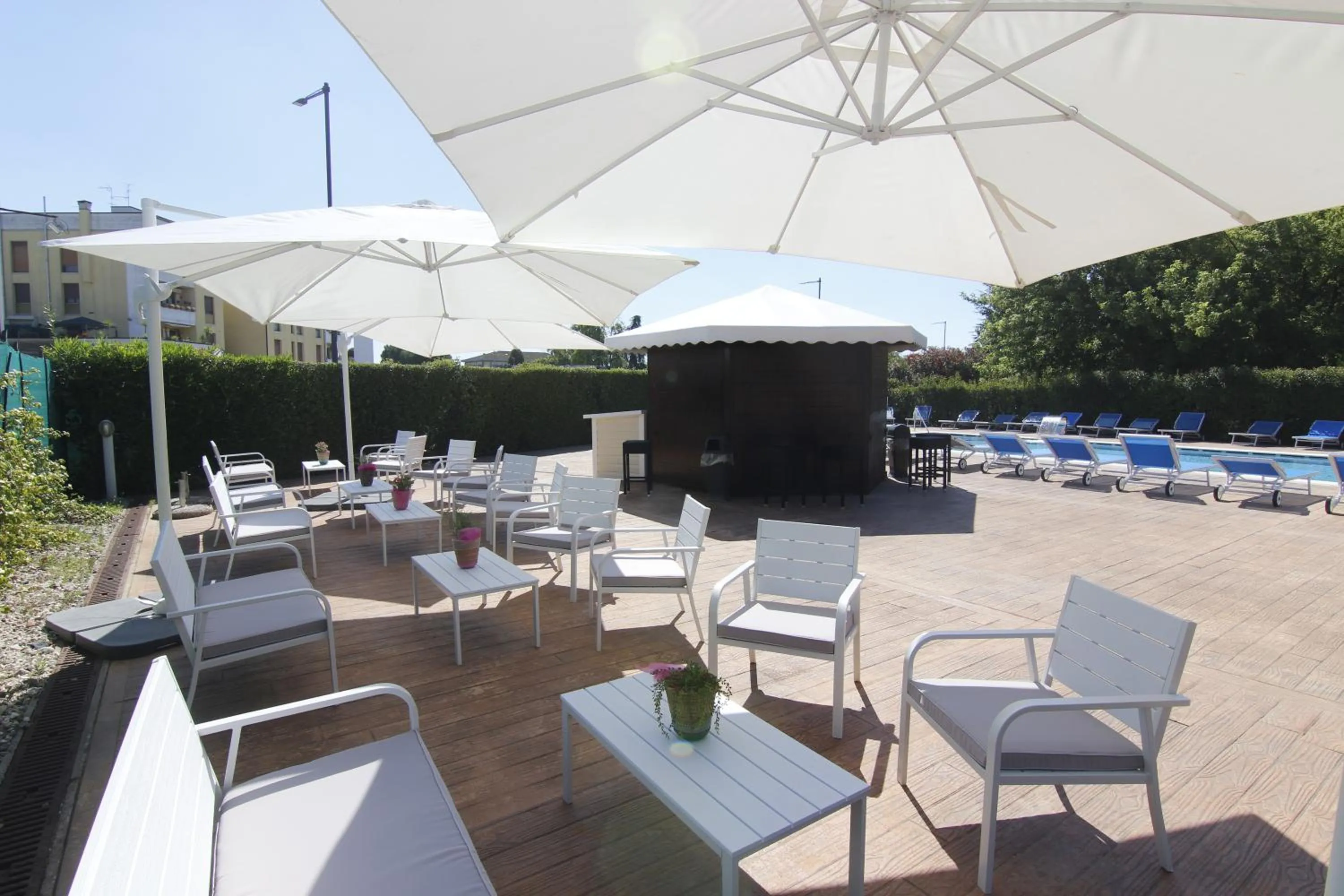 Swimming pool in Piccolo Hotel Nogara