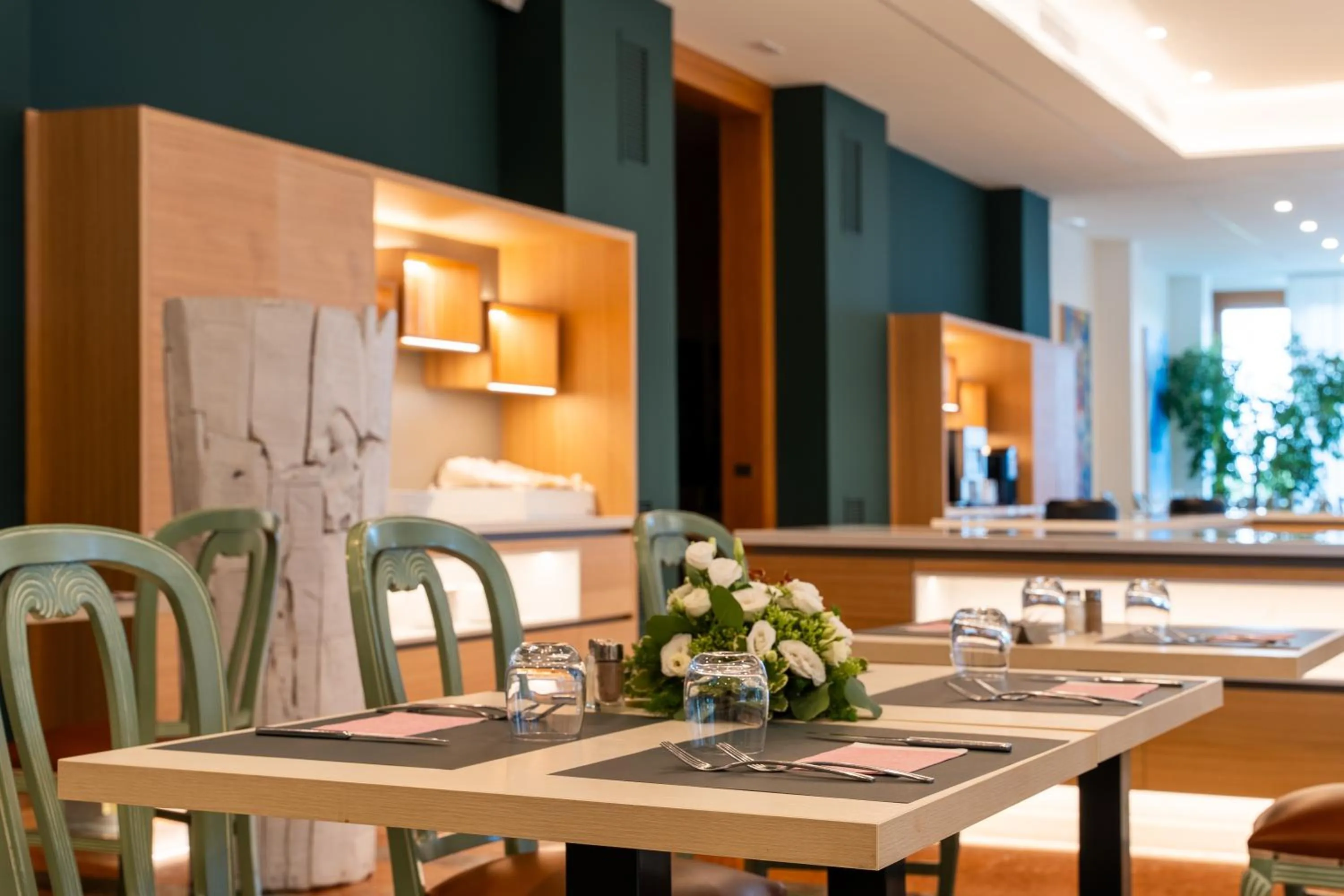 Dining area in Hotel Terme Millepini