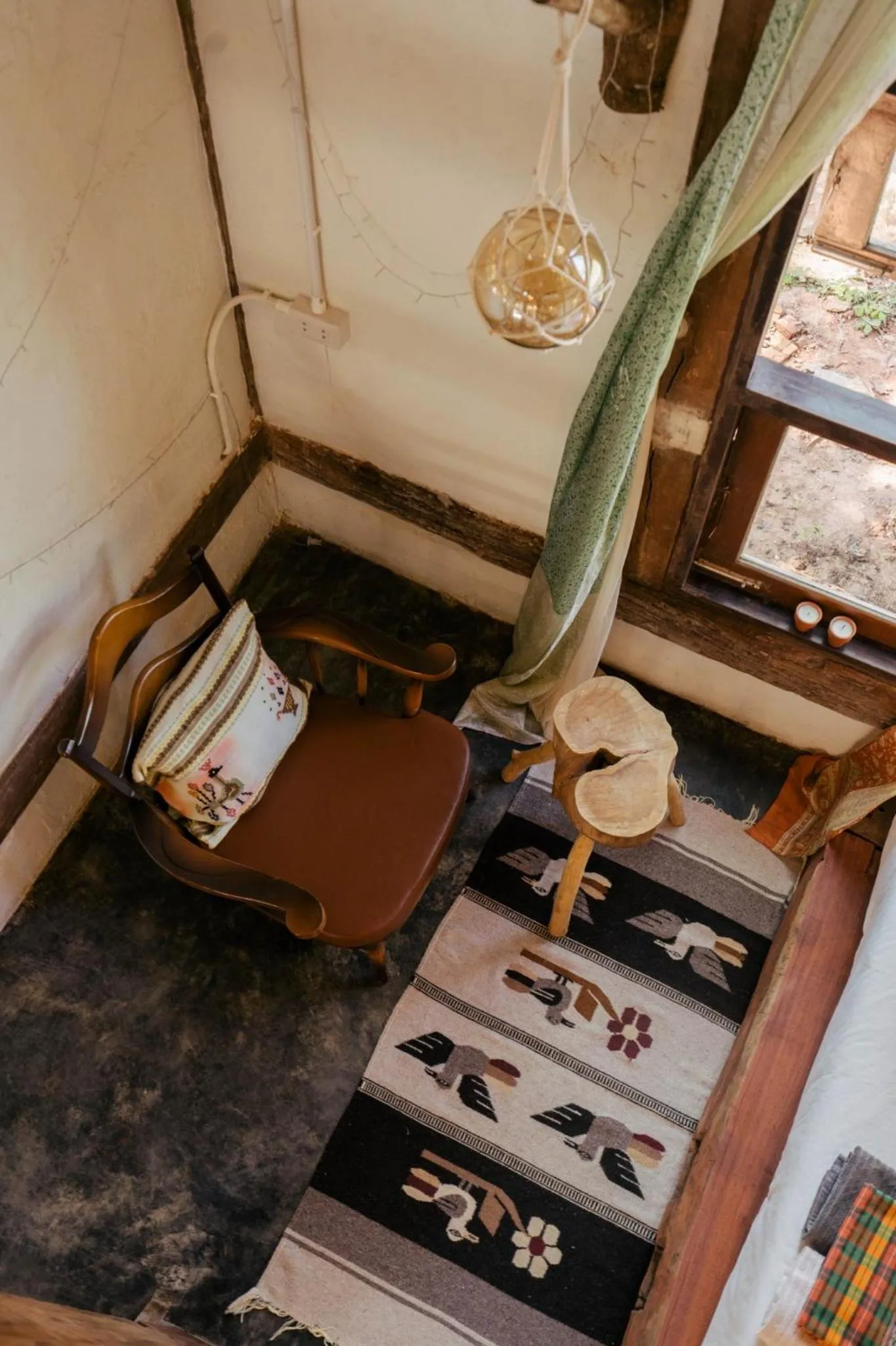 Seating area in THE RIVER RUNS CHIANG KLANG