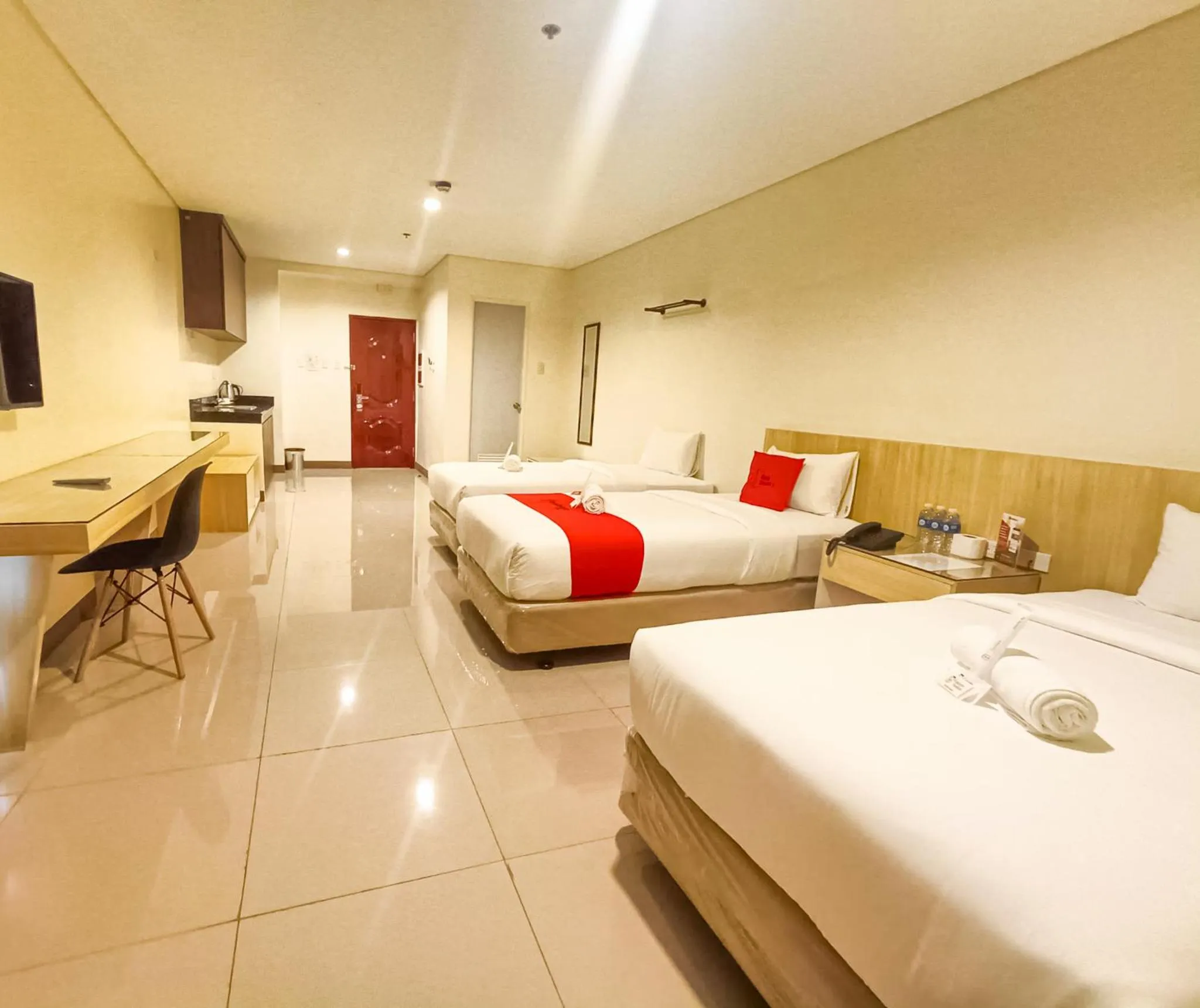 Bed in Kaizen Suites