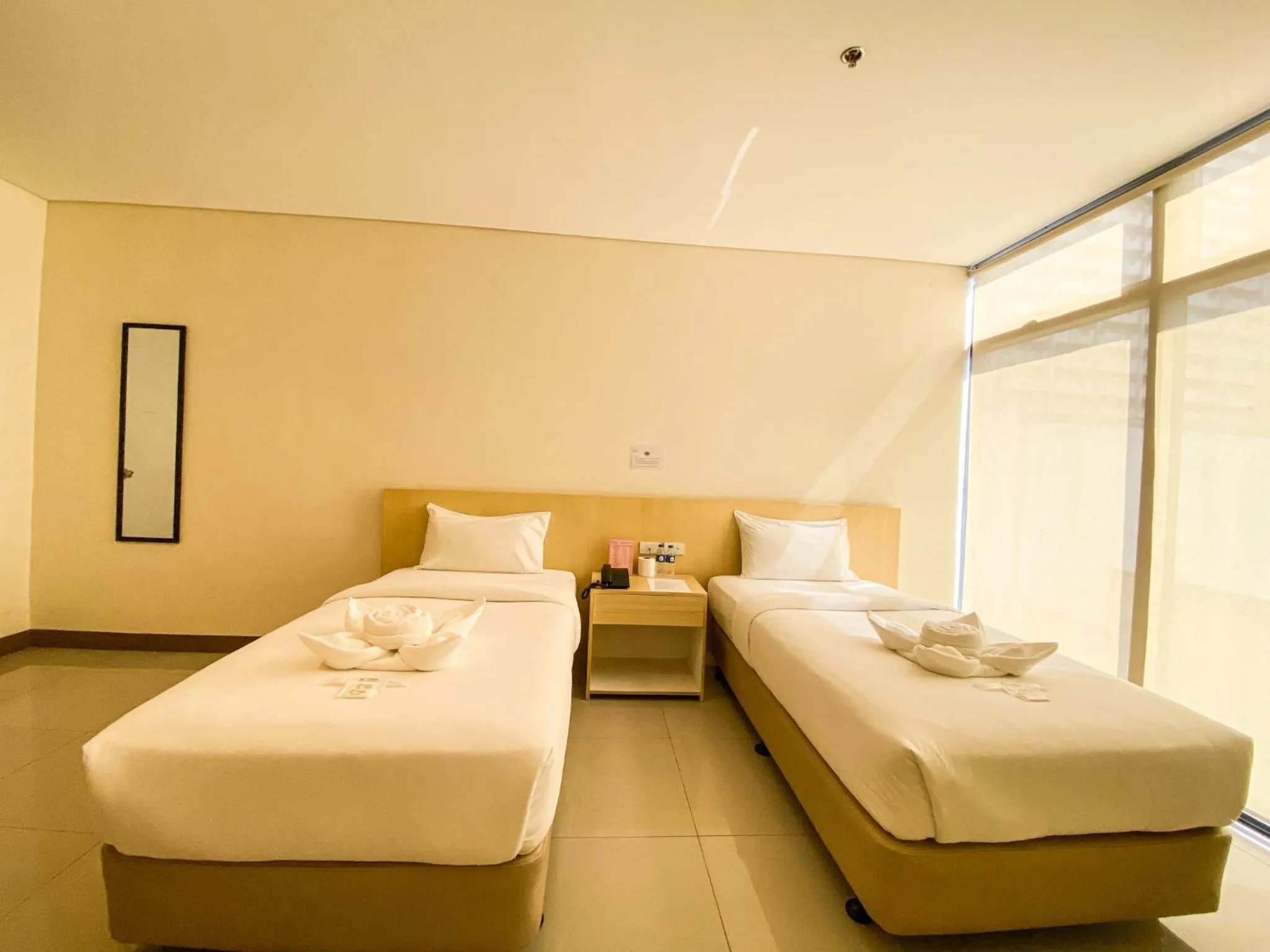 Bed in Kaizen Suites