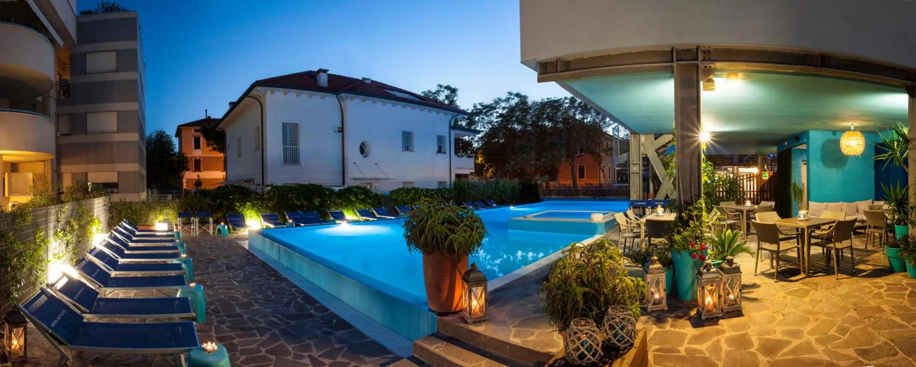 Garden in Hotel Napoleon