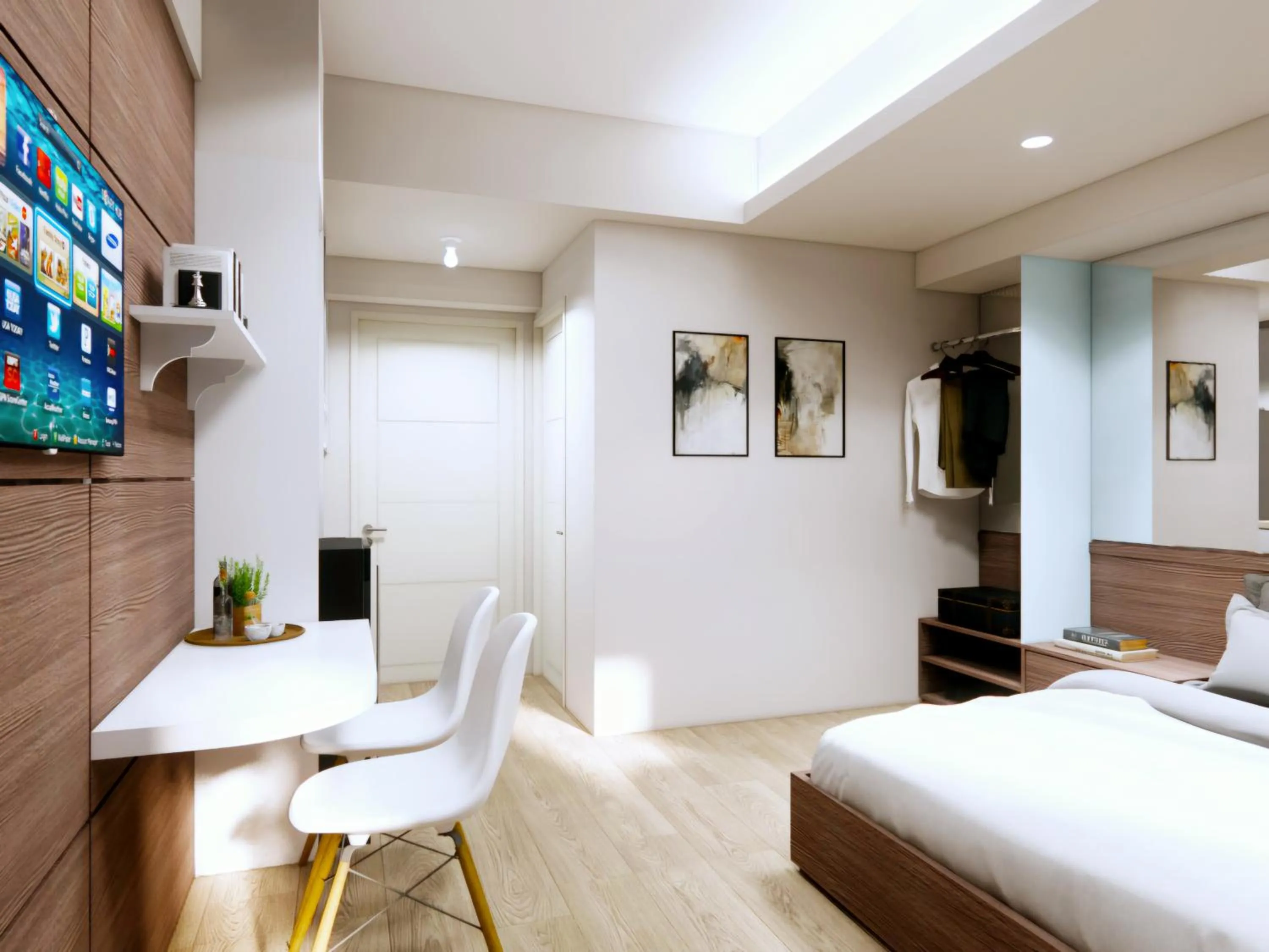 Bed in Cosmy Tanglin Apartment