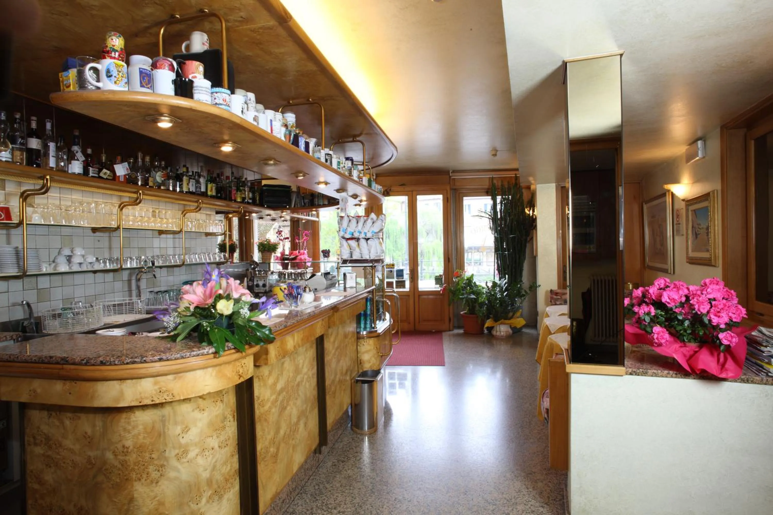 Lobby or reception in Albergo Alla Campana