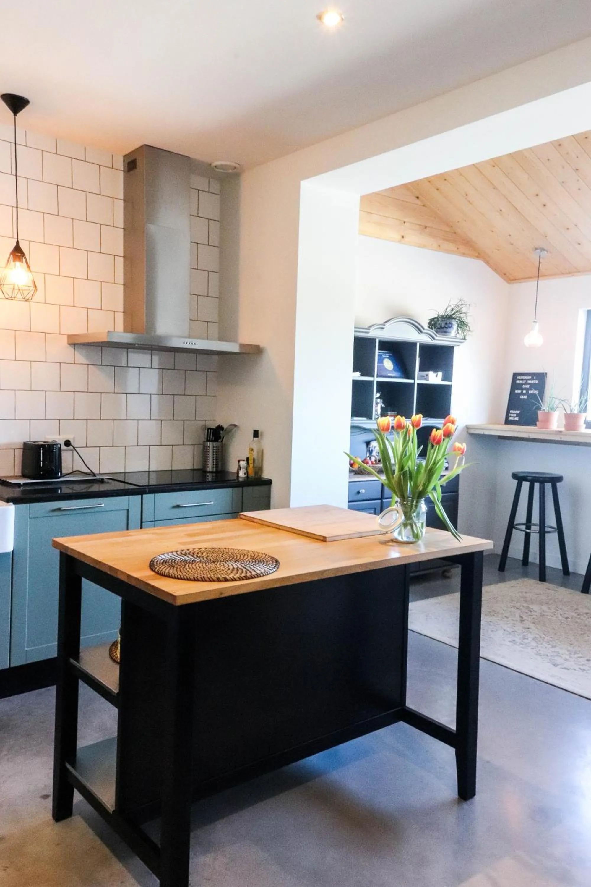 Communal kitchen in Bij Jans