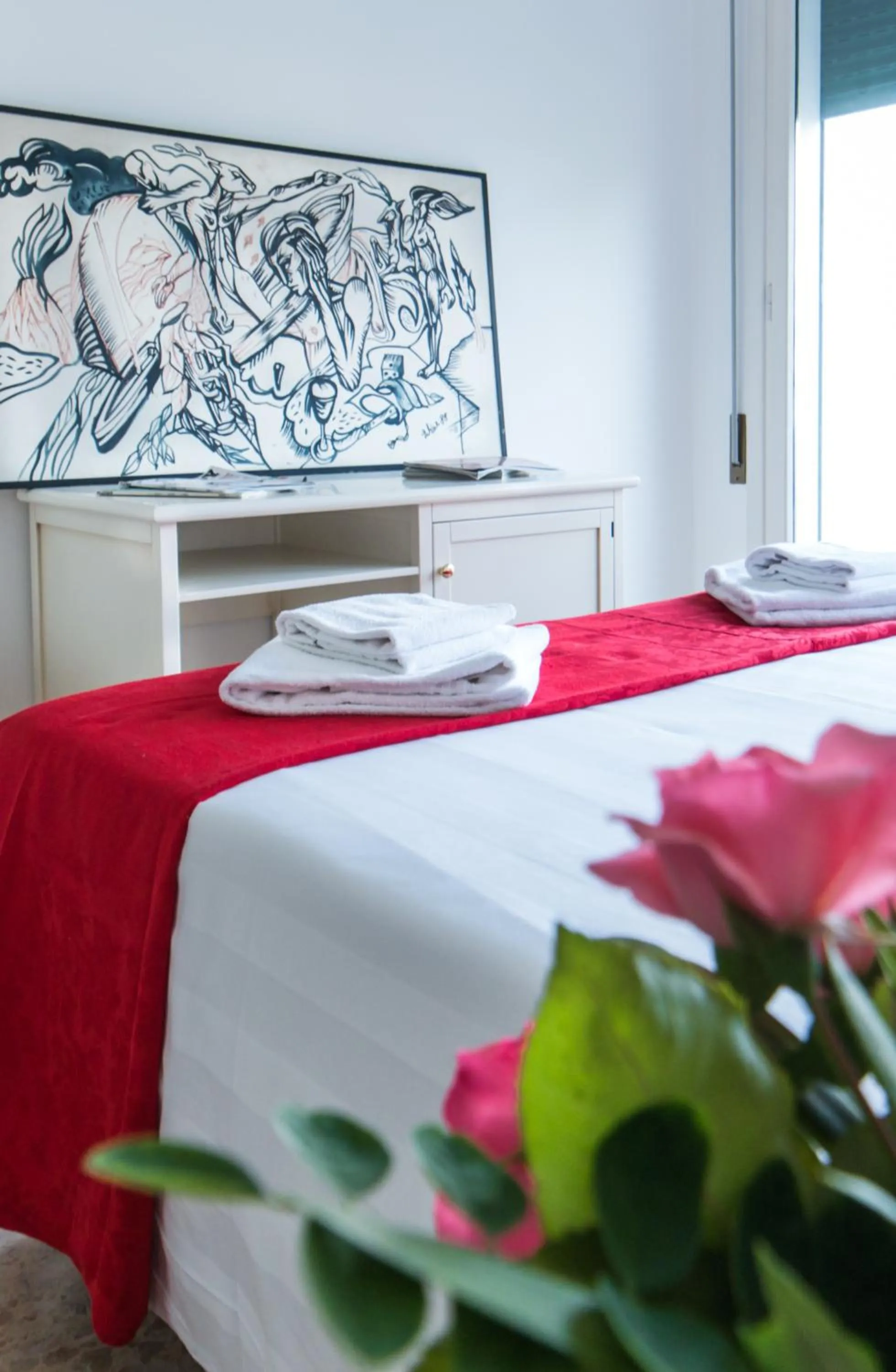 Bedroom, Bed in Hotel Villa Orio & Beatrice