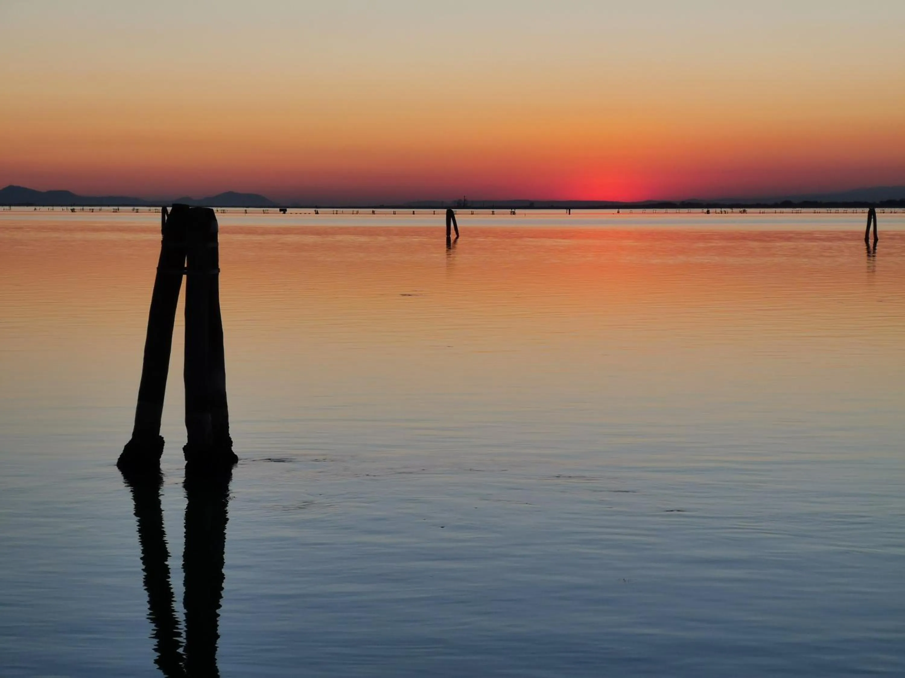Sunset in Hotel Villa Orio & Beatrice