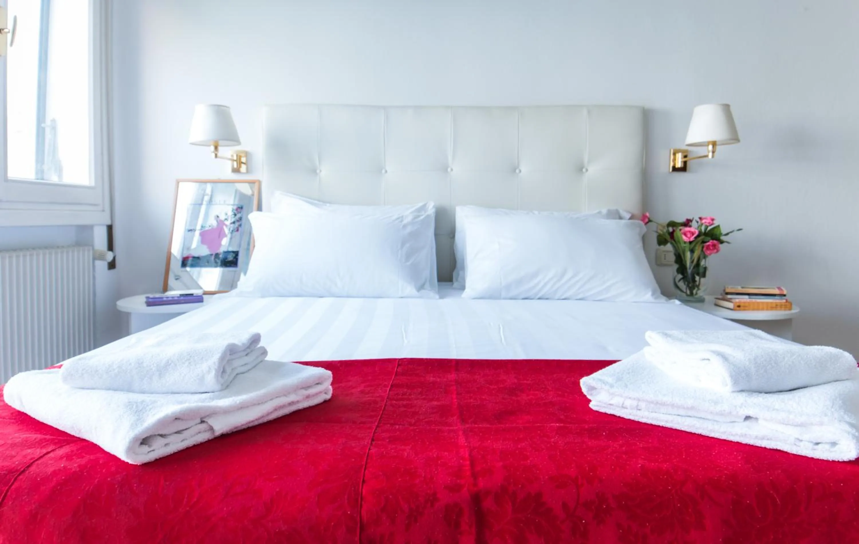 Bed in Hotel Villa Orio & Beatrice