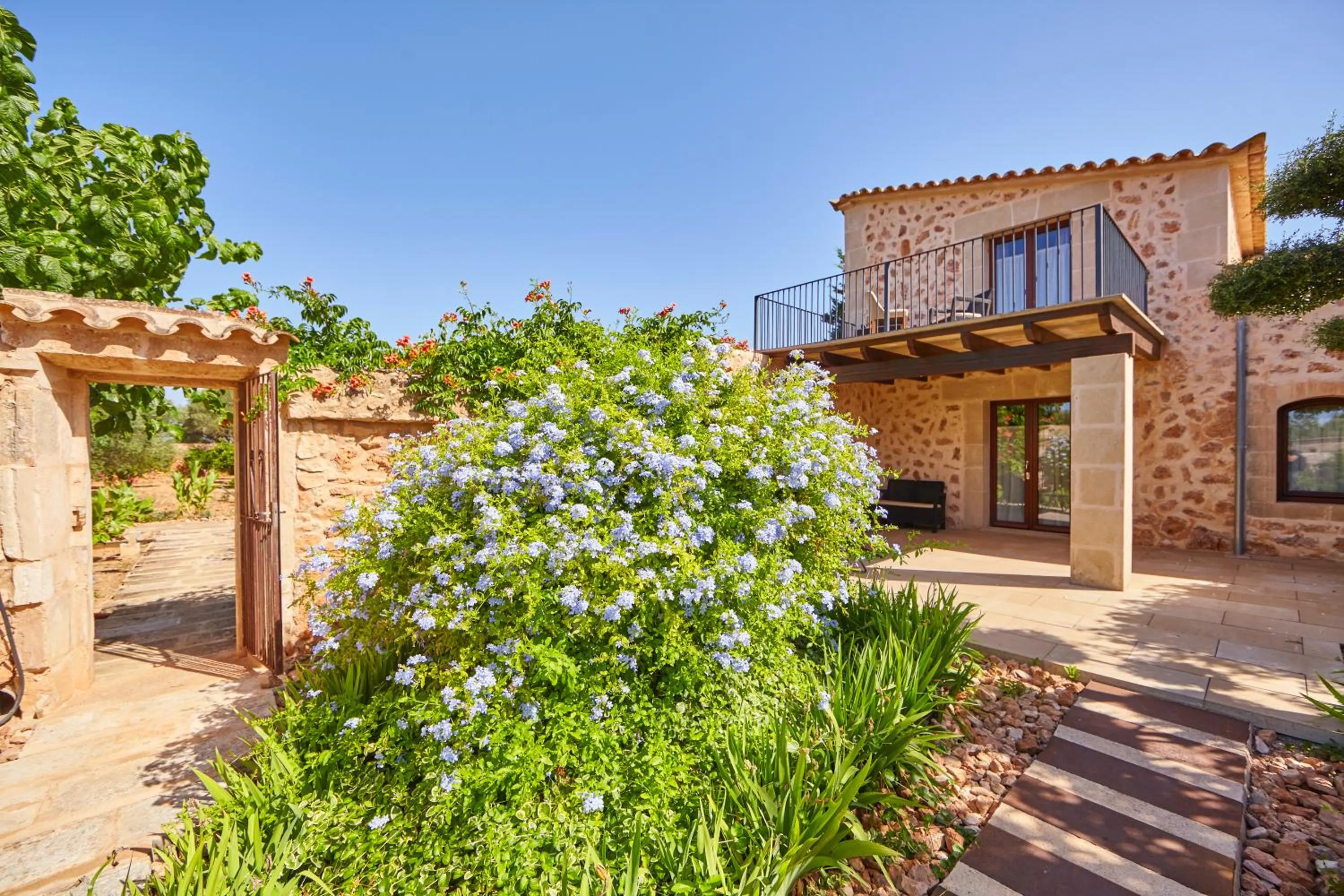 Garden in Bennoc Petit Hotel