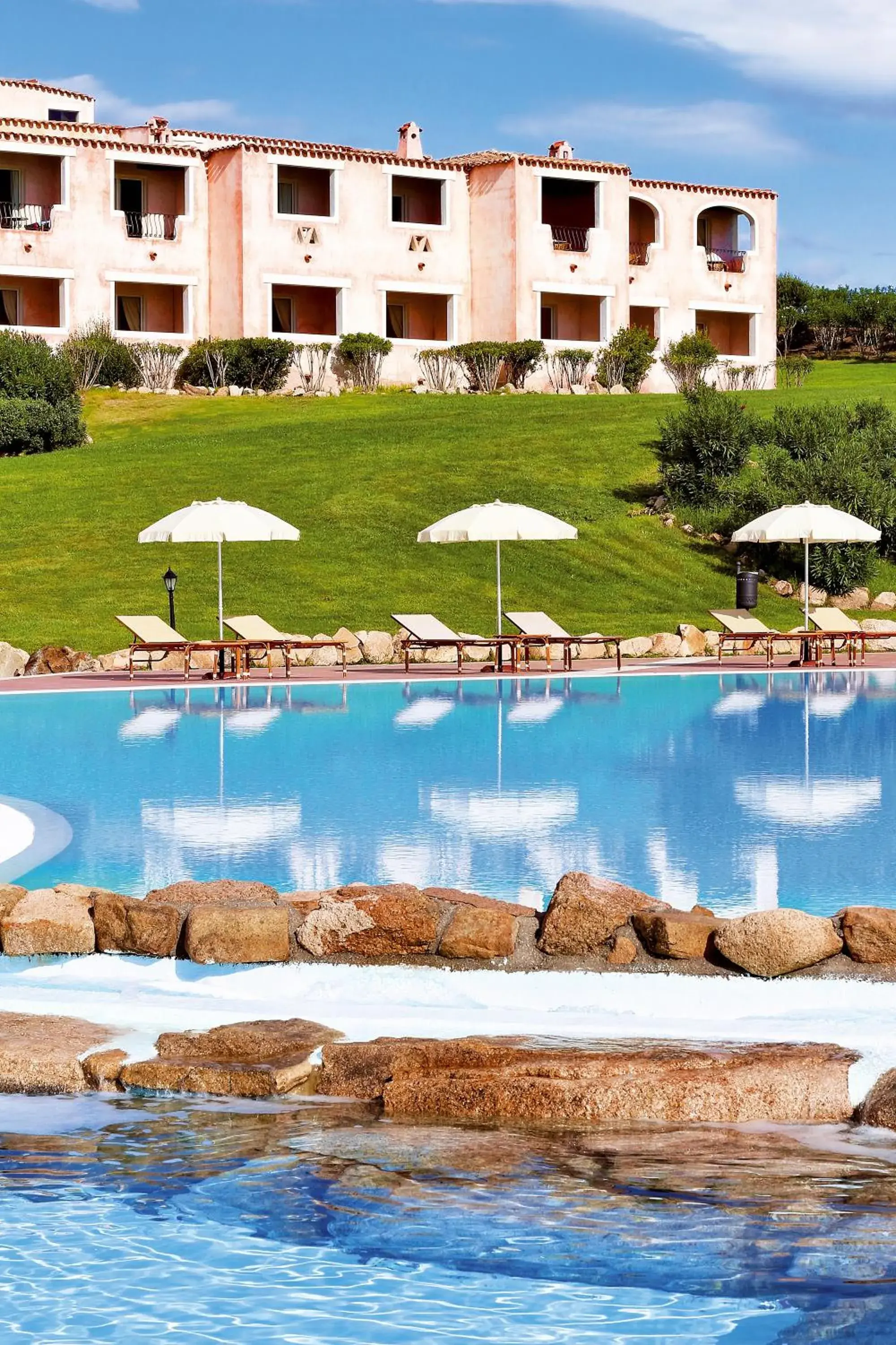 Property building in COLONNA RESORT, a Colonna Luxury Beach Hotel, Porto Cervo Property building in COLONNA RESORT, a Colonna Luxury Beach Hotel, Porto Cervo