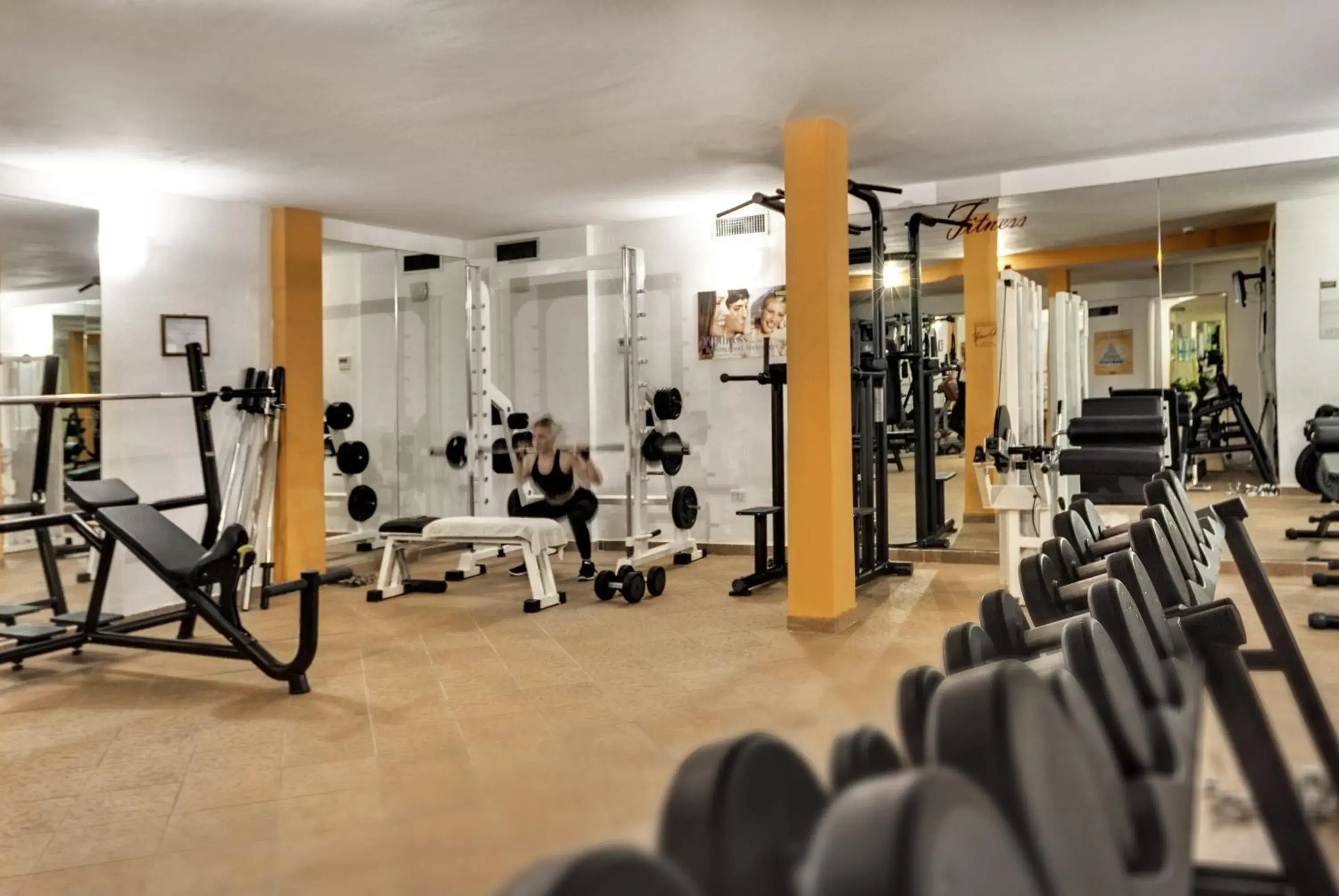 Fitness centre/facilities in COLONNA RESORT, a Colonna Luxury Beach Hotel, Porto Cervo Fitness centre/facilities in COLONNA RESORT, a Colonna Luxury Beach Hotel, Porto Cervo