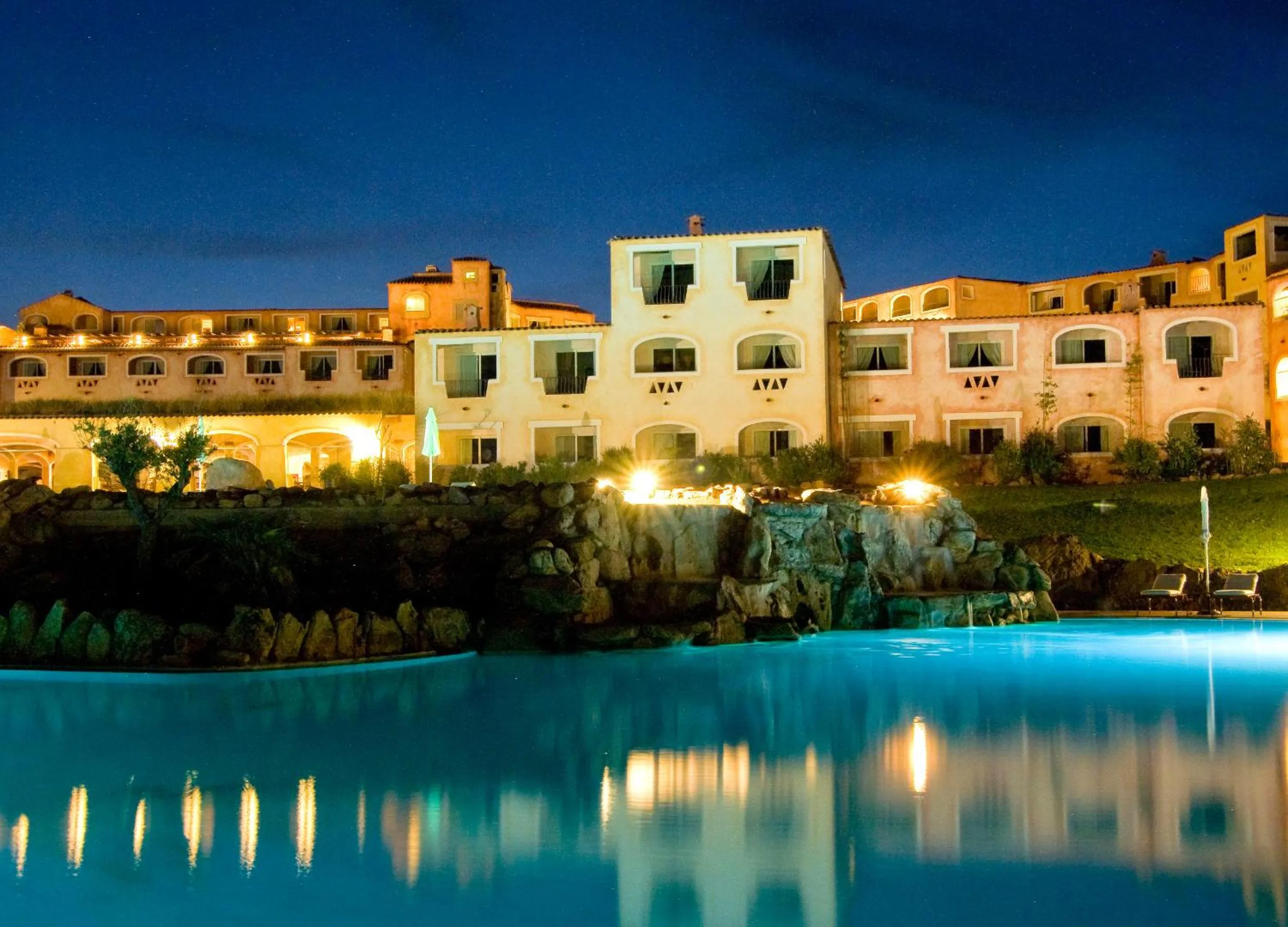 Property building in COLONNA RESORT, a Colonna Luxury Beach Hotel, Porto Cervo