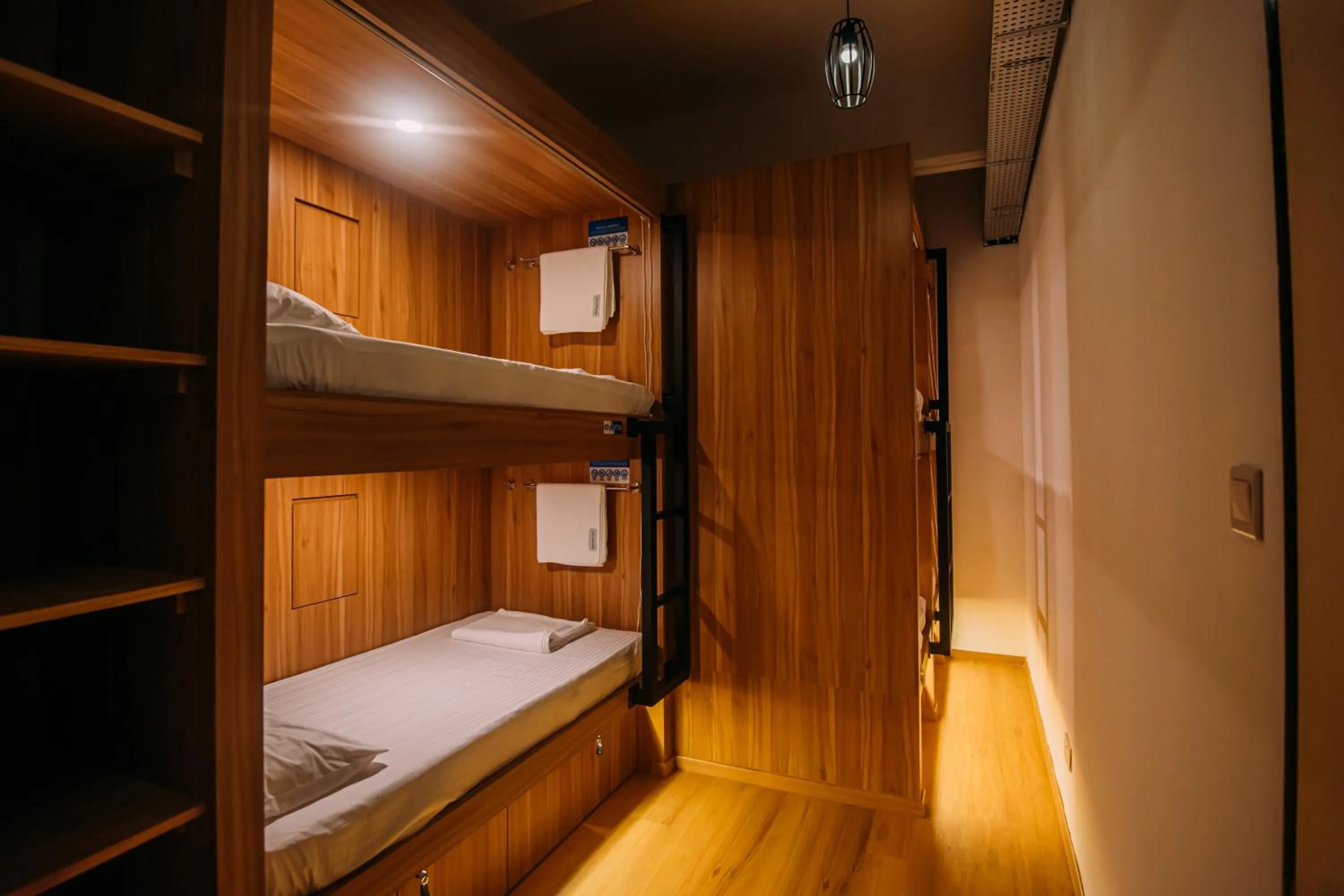 bunk bed, Bed in Bluewaters Pods 38 Hongkong St