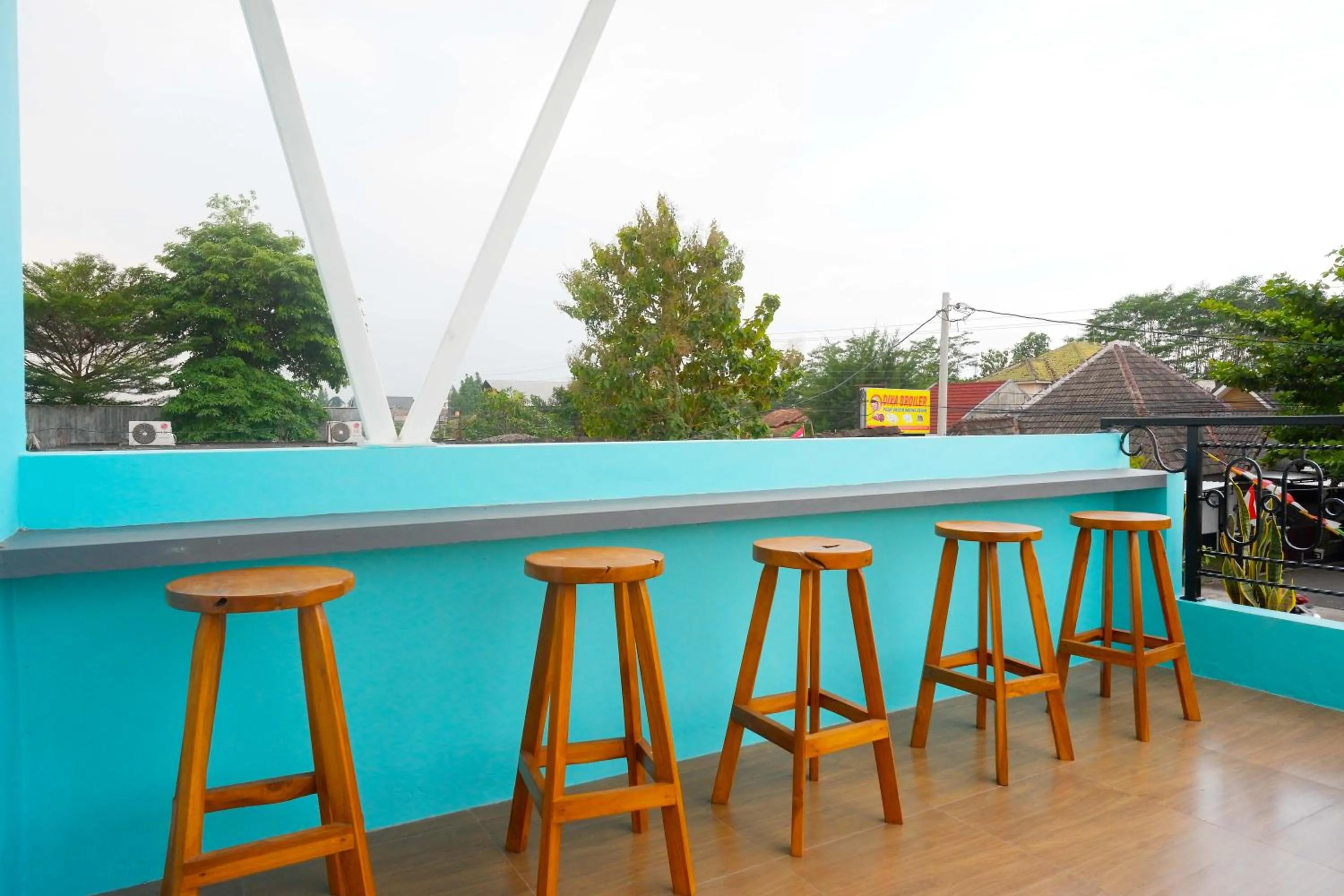 Balcony/Terrace in Sans Hotel Pippo Yogyakarta by RedDoorz