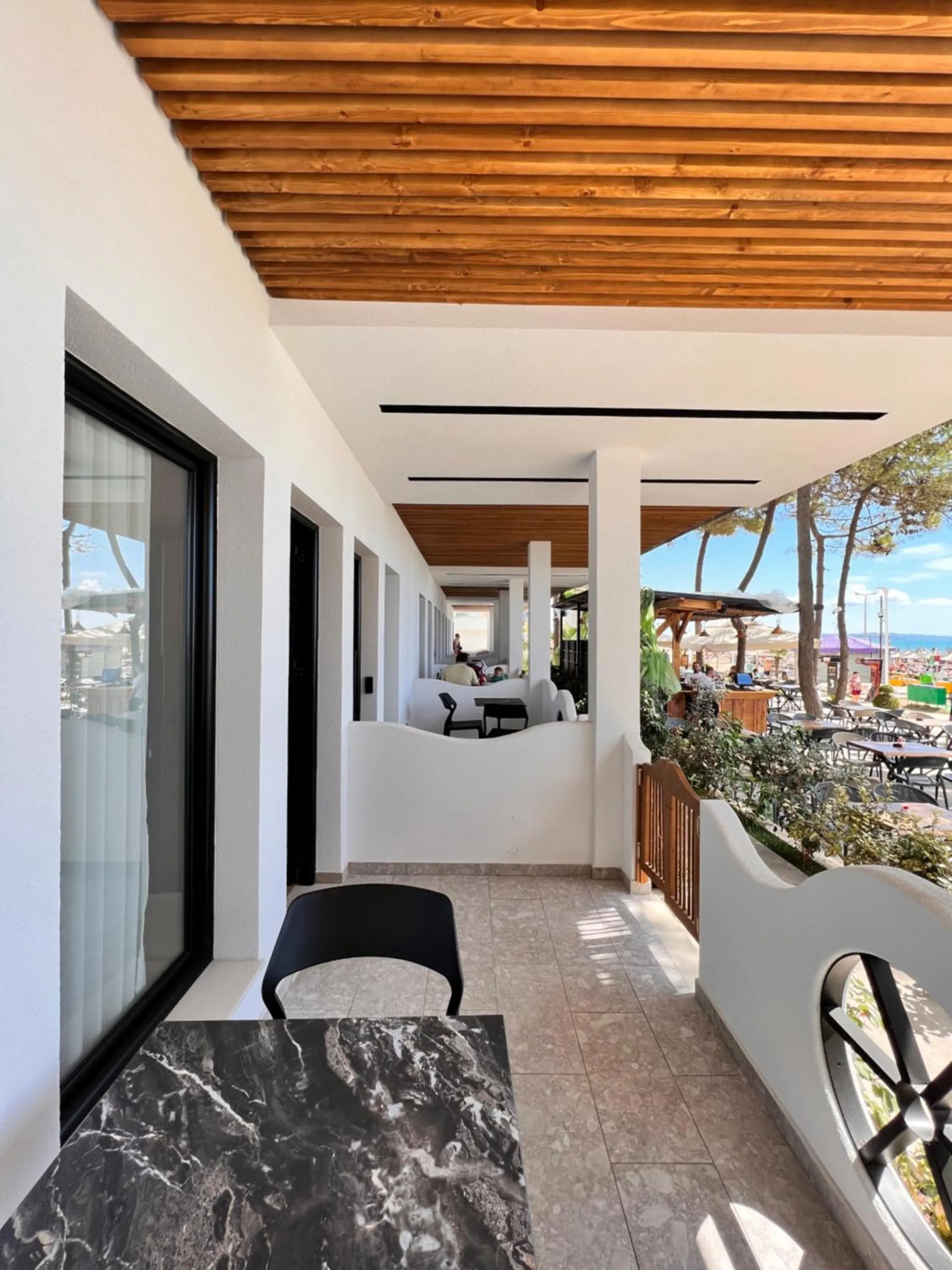 Balcony/Terrace in Happy Stay