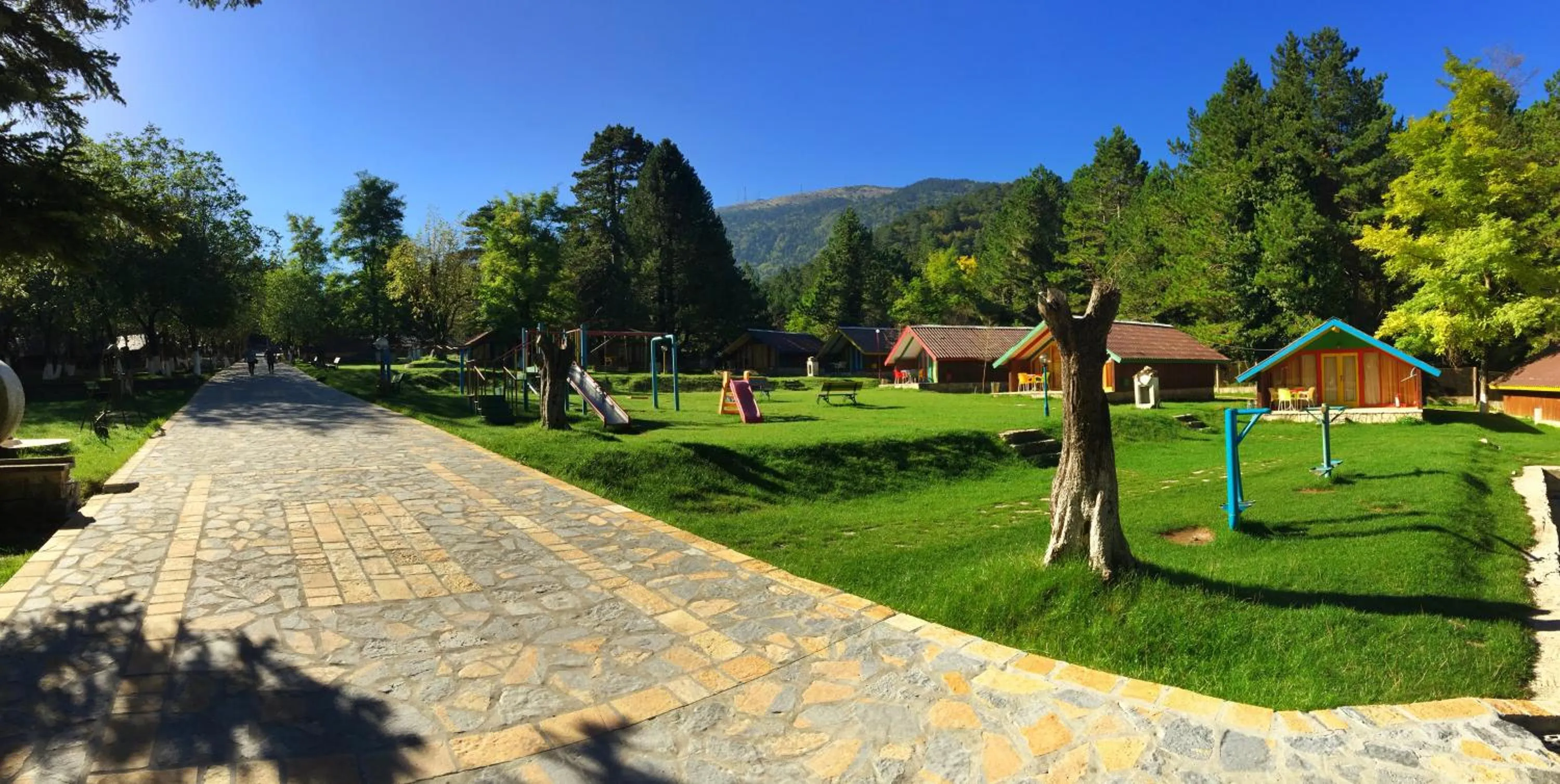 Garden view in Te'Dreri - Llogora Tourist Village