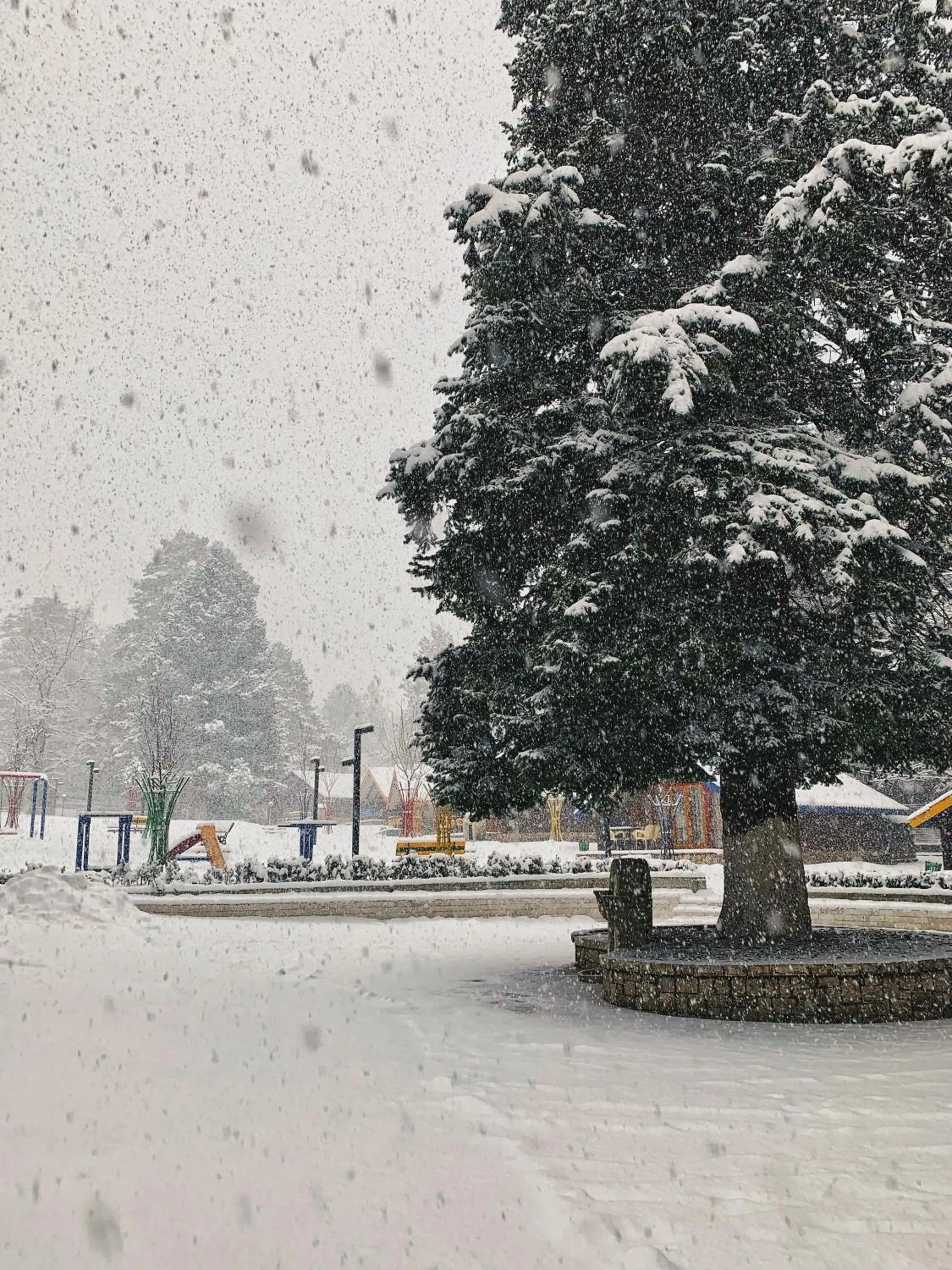 Winter in Te'Dreri - Llogora Tourist Village