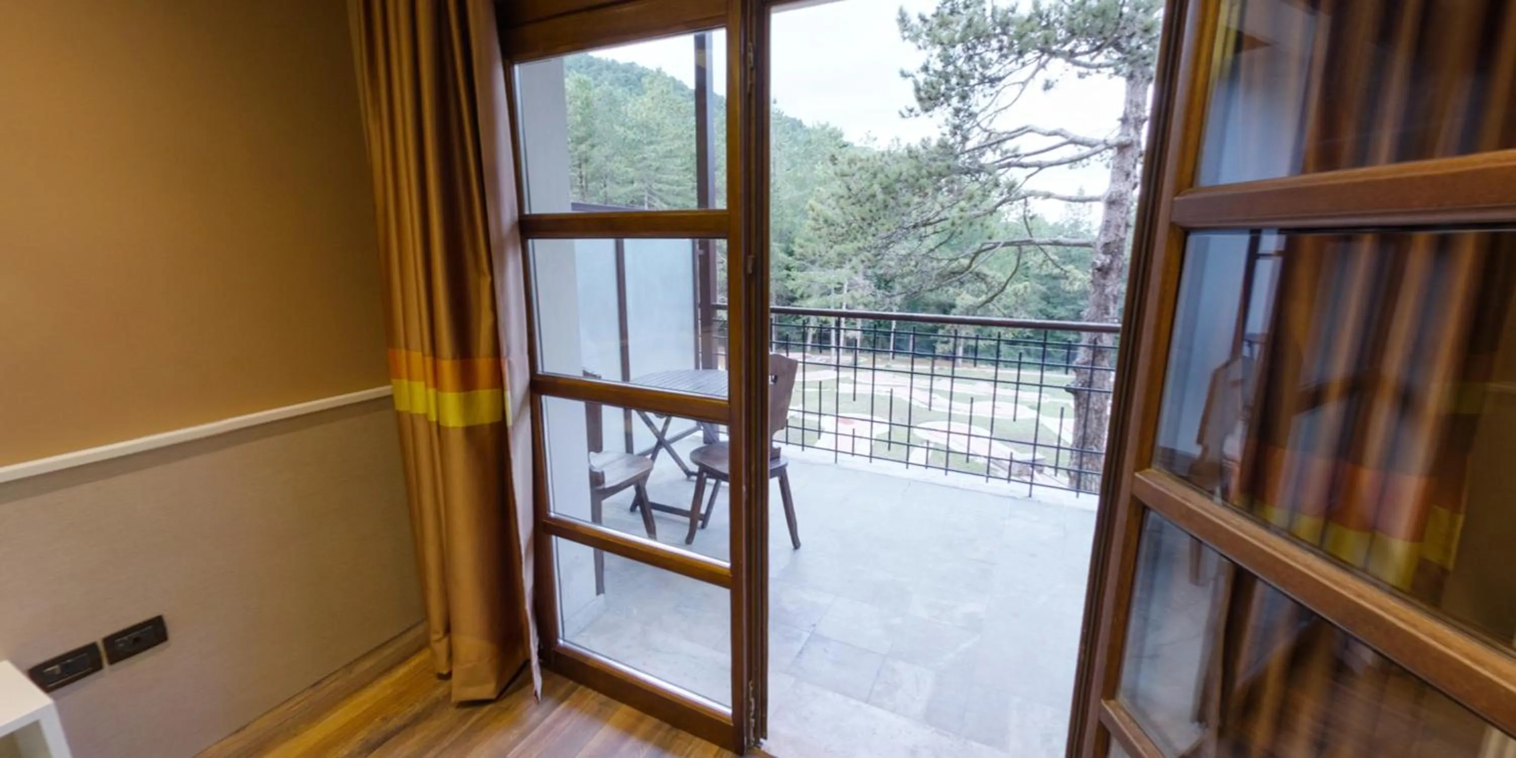 Balcony/Terrace in Te'Dreri - Llogora Tourist Village