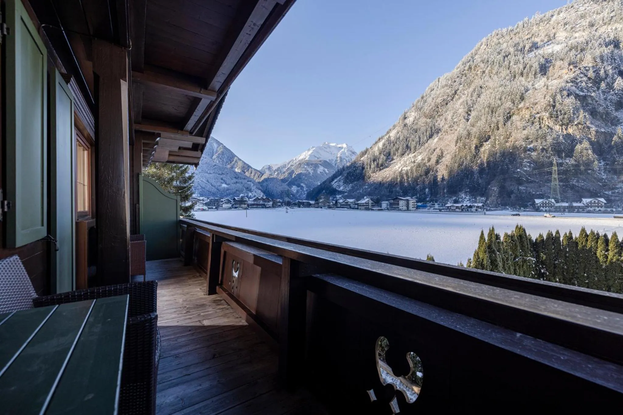 Balcony/Terrace in Aparthotel Landhaus St. Joseph (Indoor Pool)