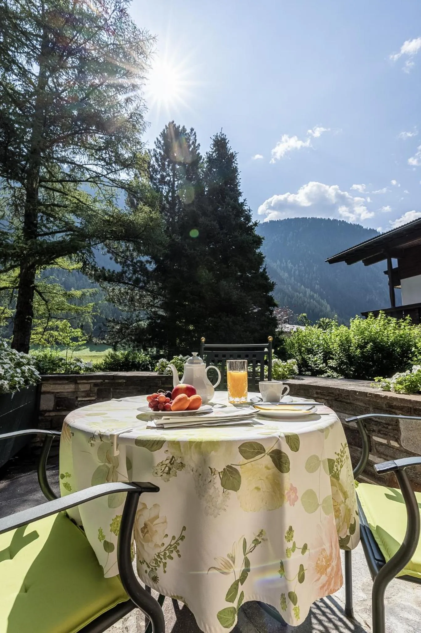 Balcony/Terrace in Aparthotel Landhaus St. Joseph (Indoor Pool)