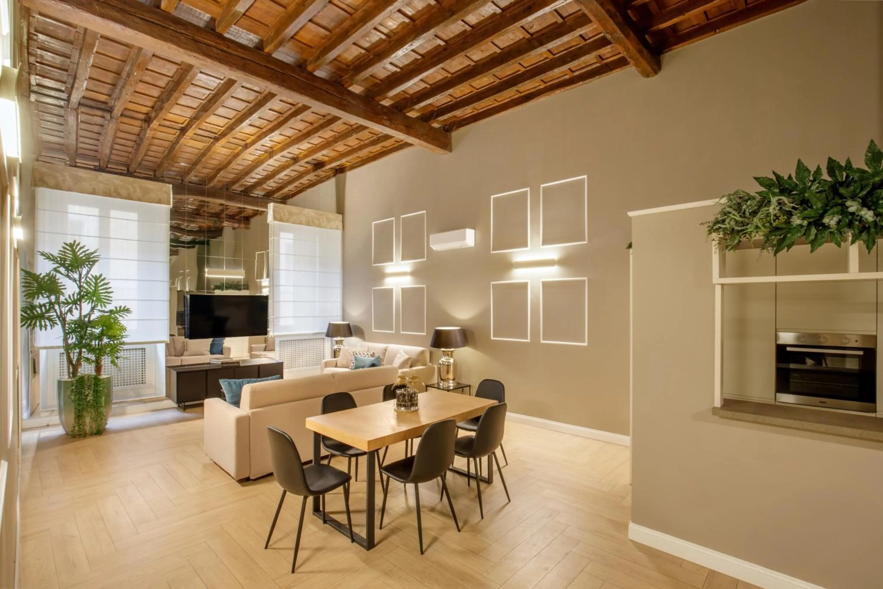 Living room in Condotti Boutique Hotel