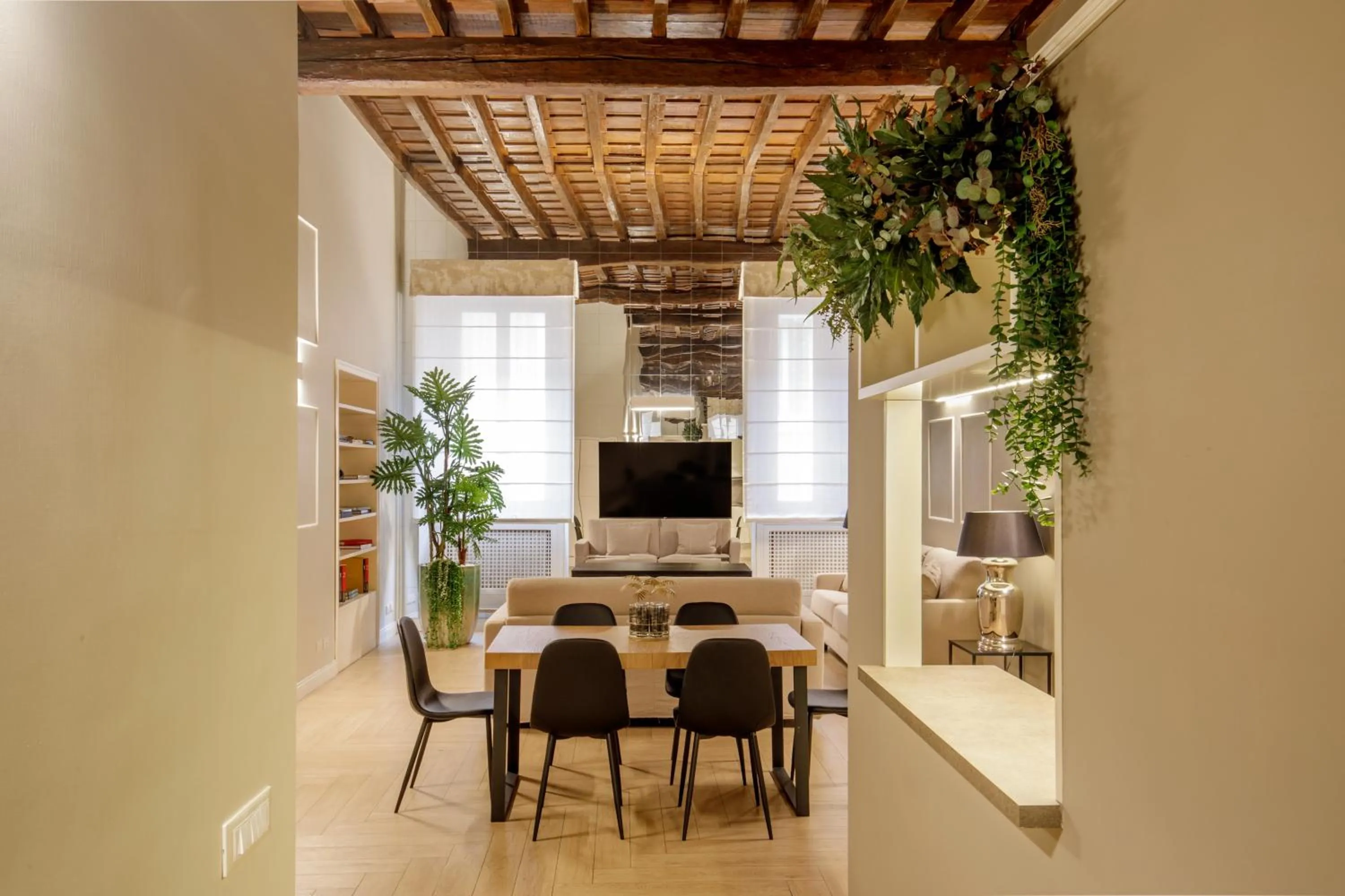 Living room in Condotti Boutique Hotel