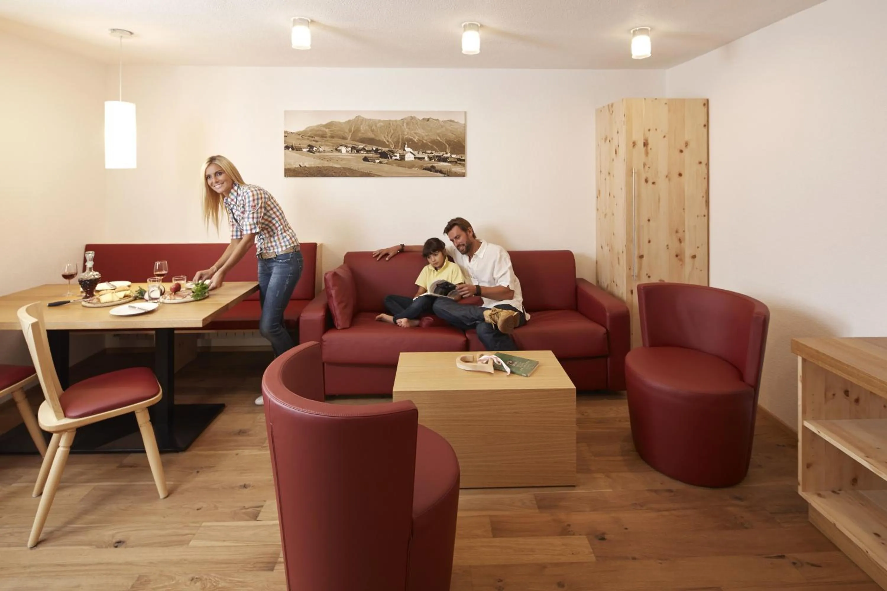 Living room in Talackerhof