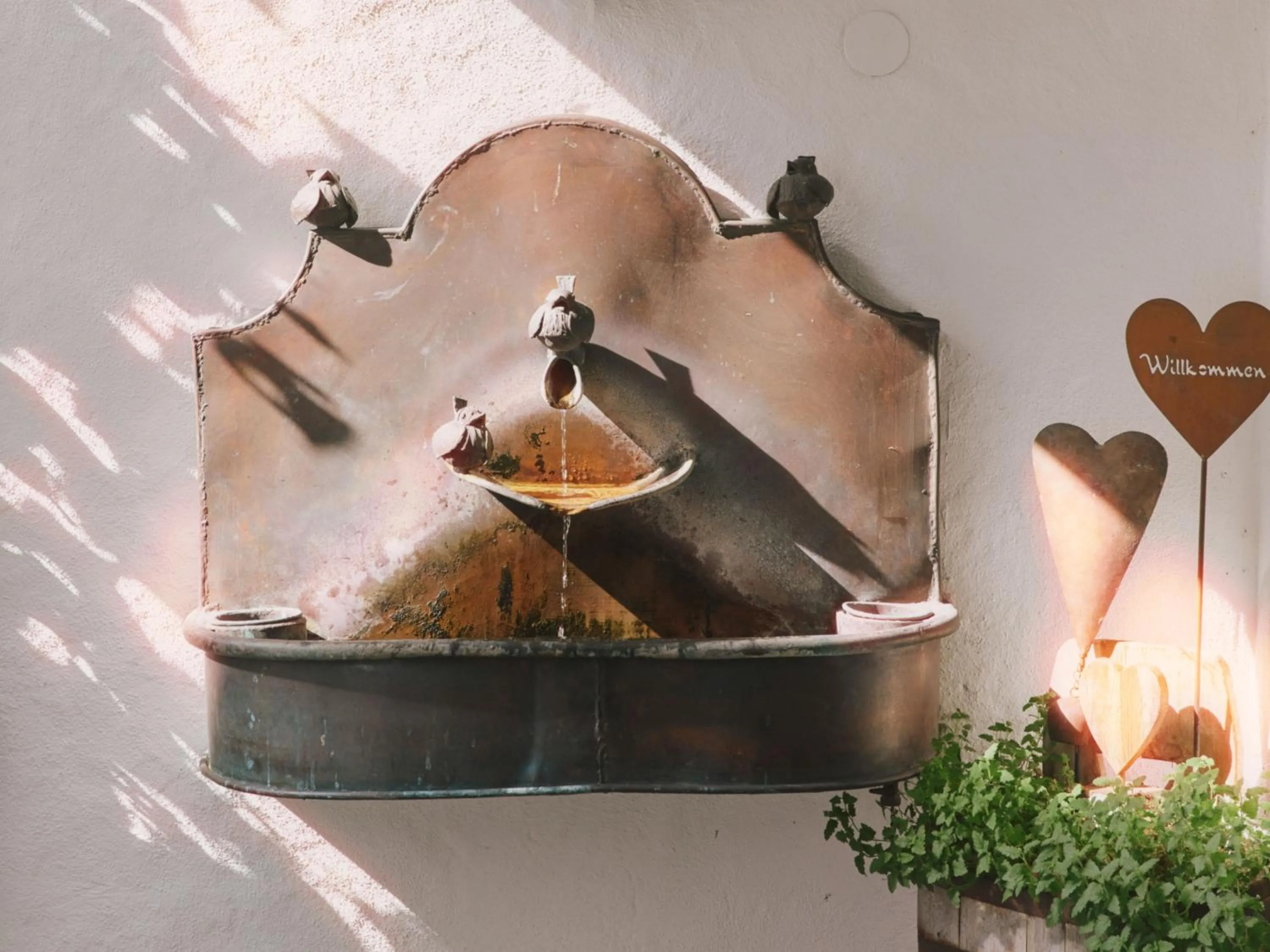 Decorative detail in Hotel Magdalena Mayrhofen