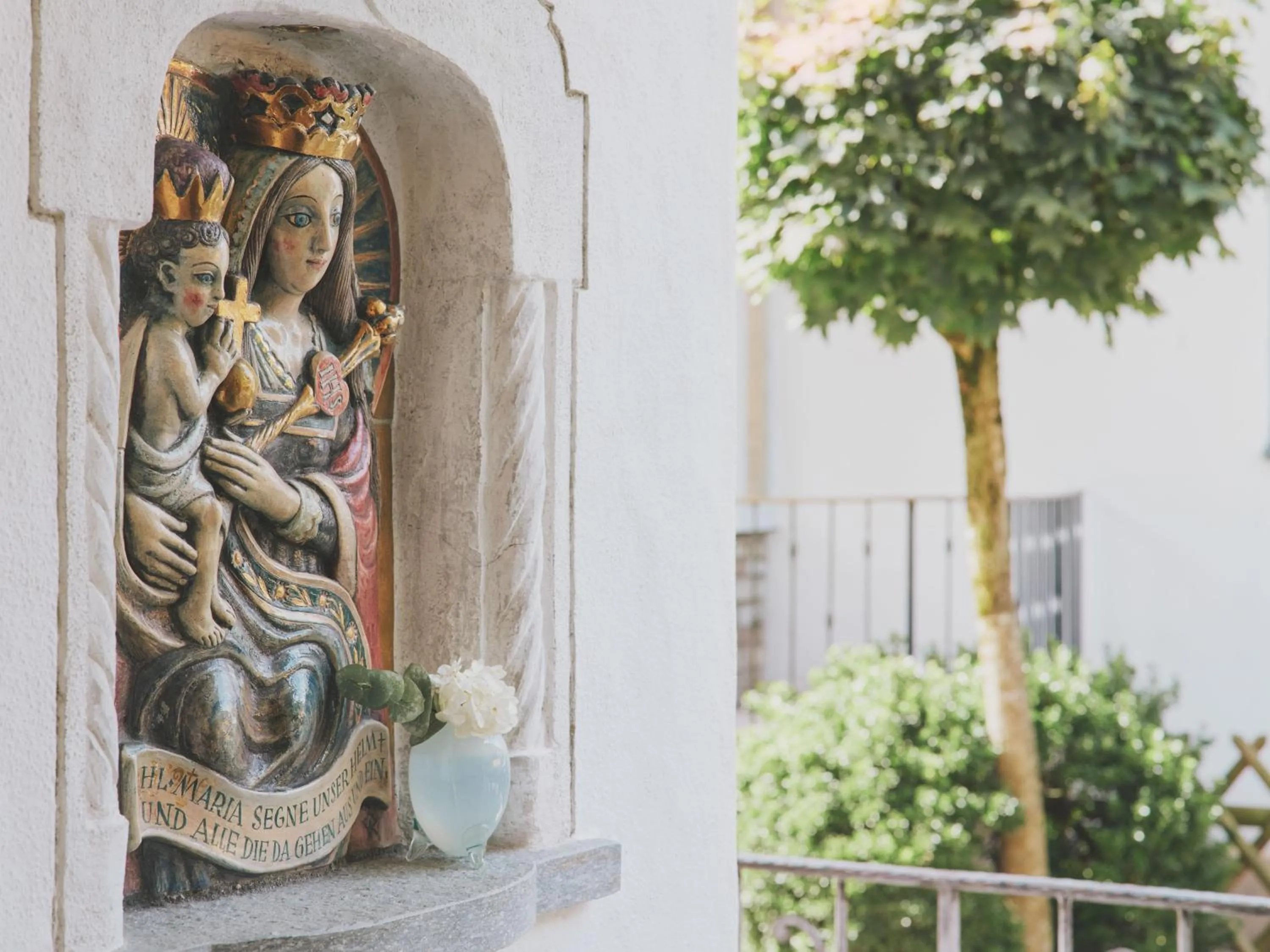 Decorative detail in Hotel Magdalena Mayrhofen