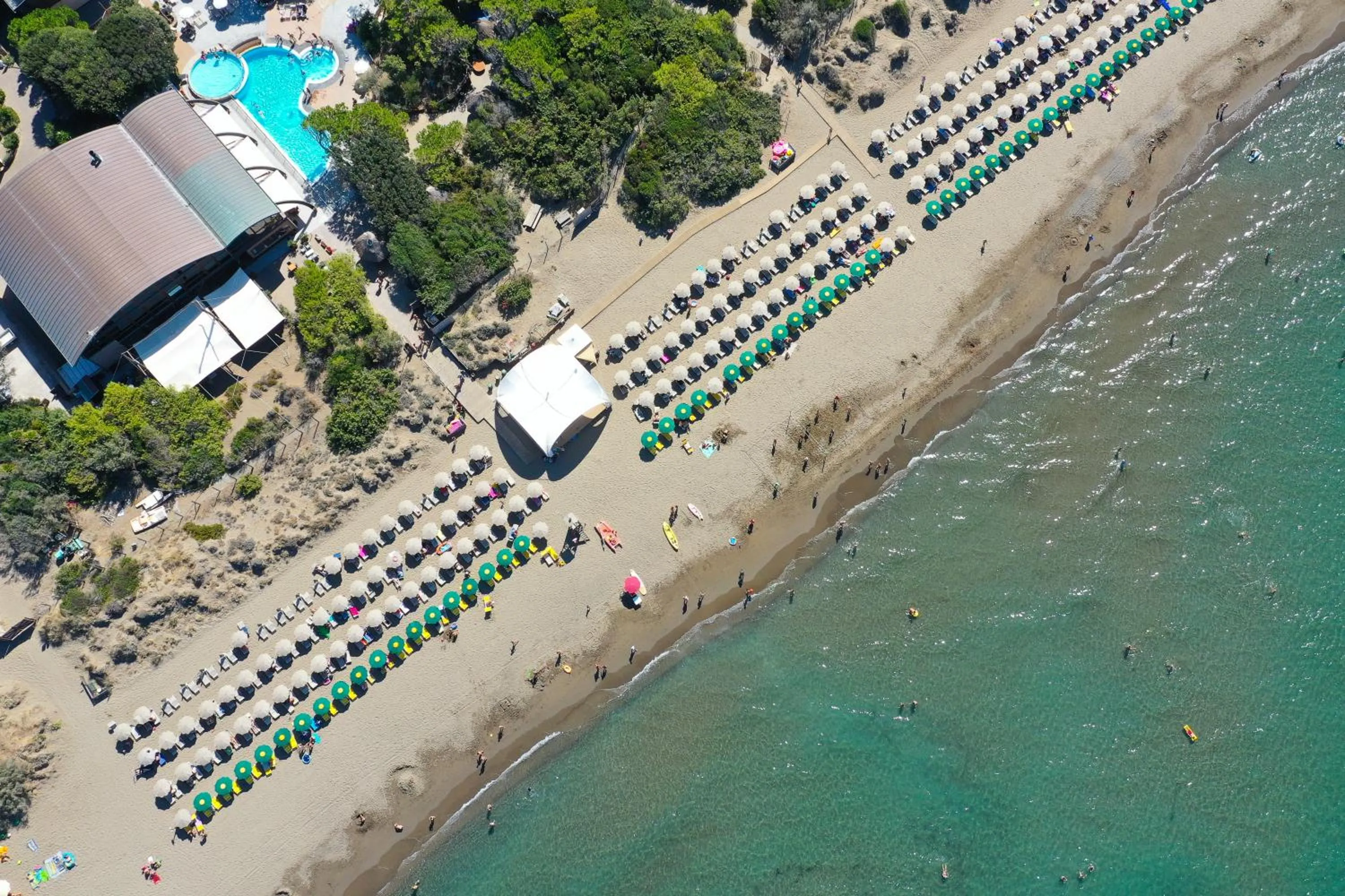 Bird's eye view in Canado Family Hotel