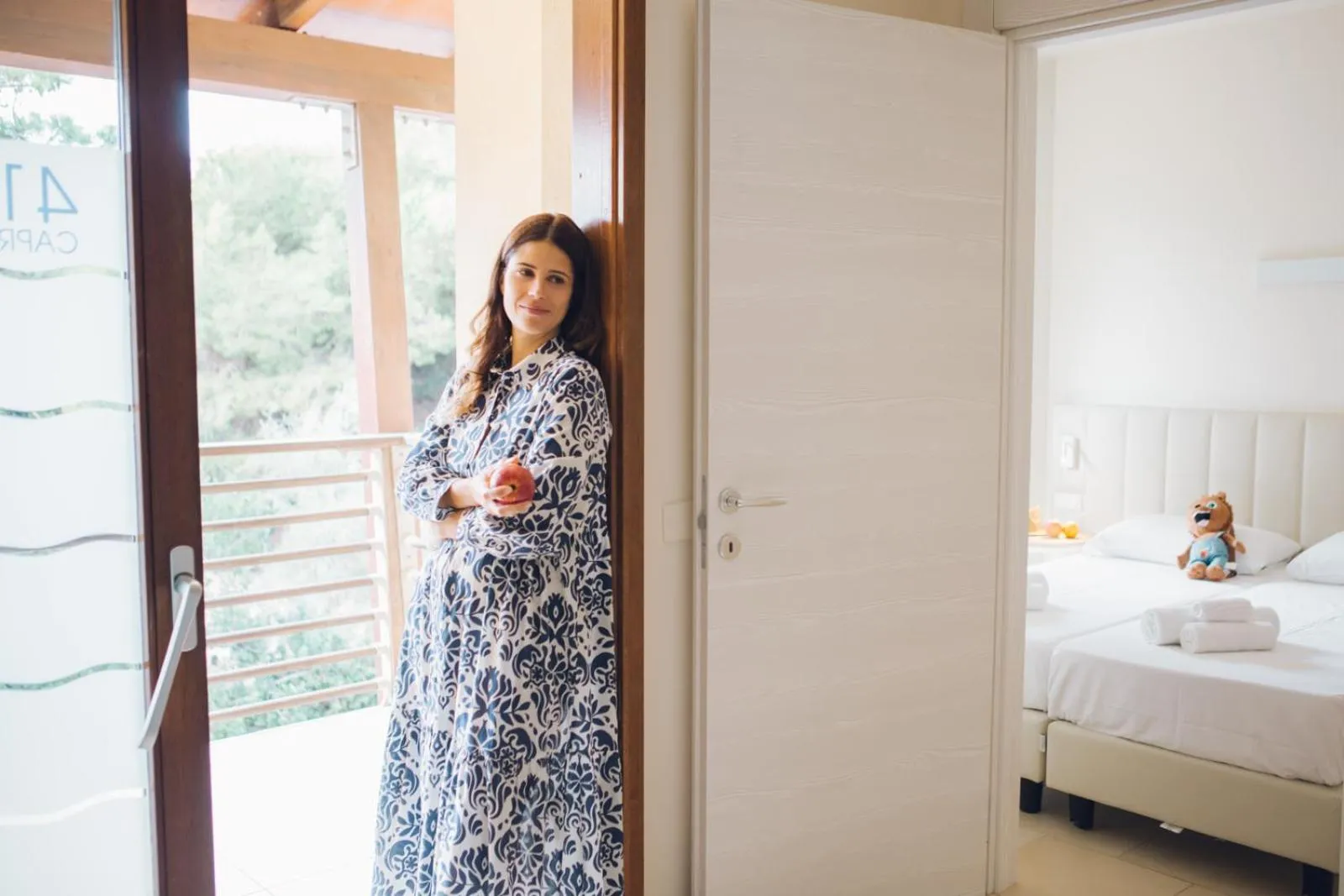 Bed in Canado Family Hotel