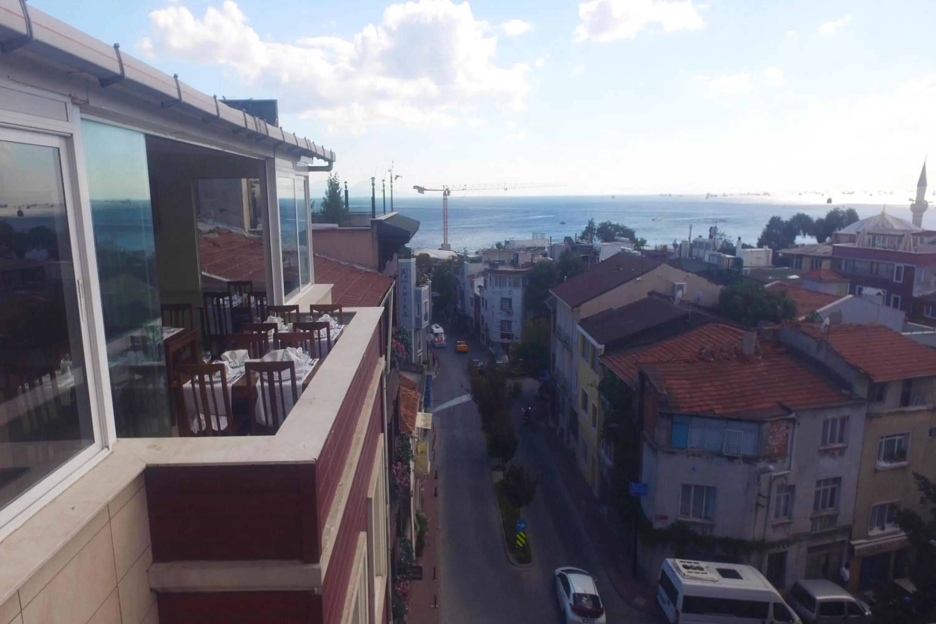 Balcony/Terrace in Hotel Erguvan - Special Category