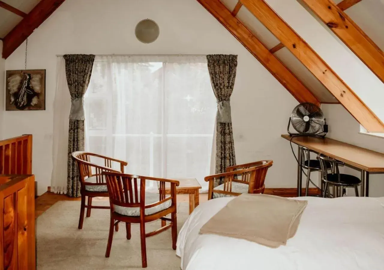 Seating area, Bed in Knock Out View Clarens Seating area, Bed in Knock Out View Clarens